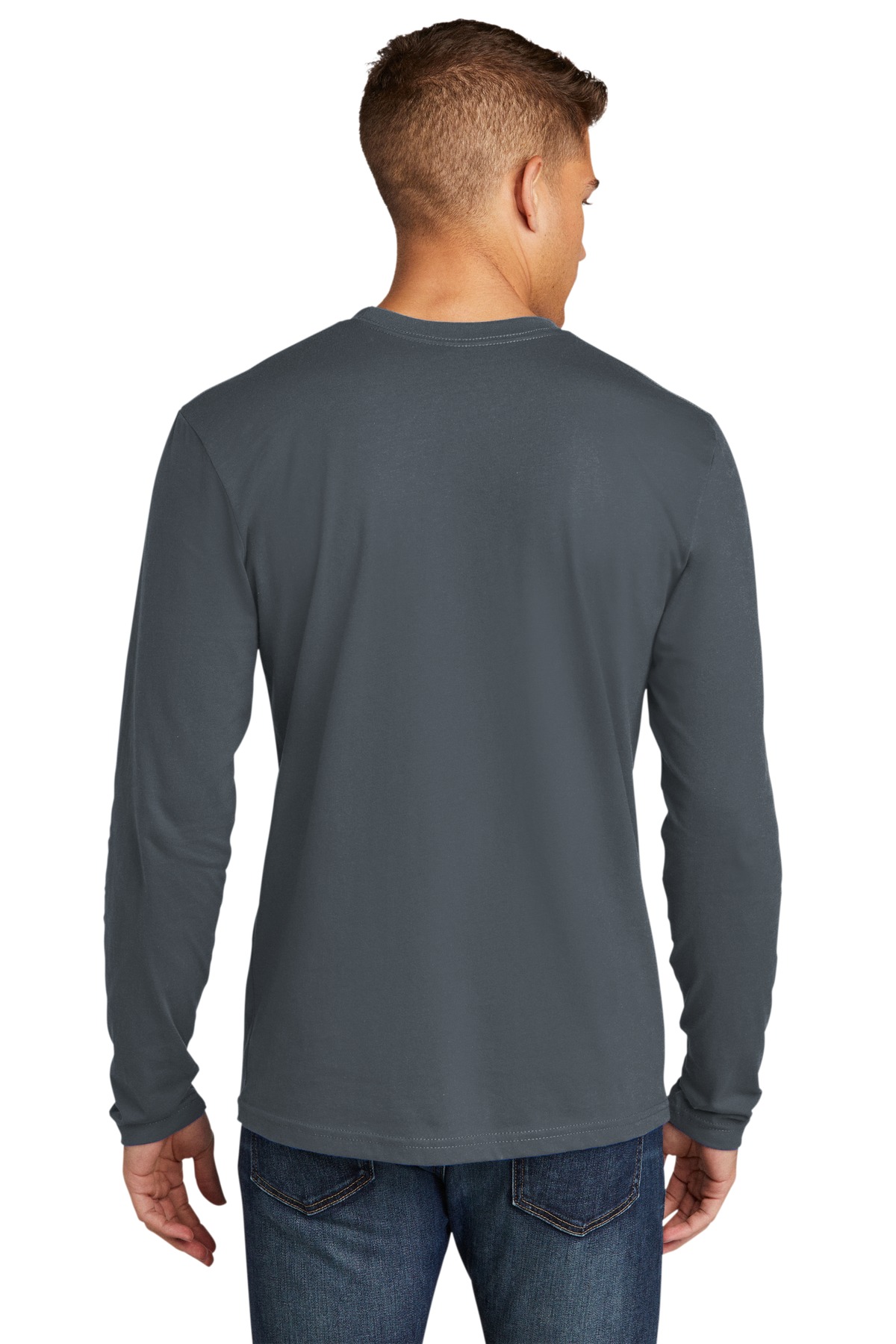 NL3601 Next Level Cotton Long Sleeve Tee - Back Image