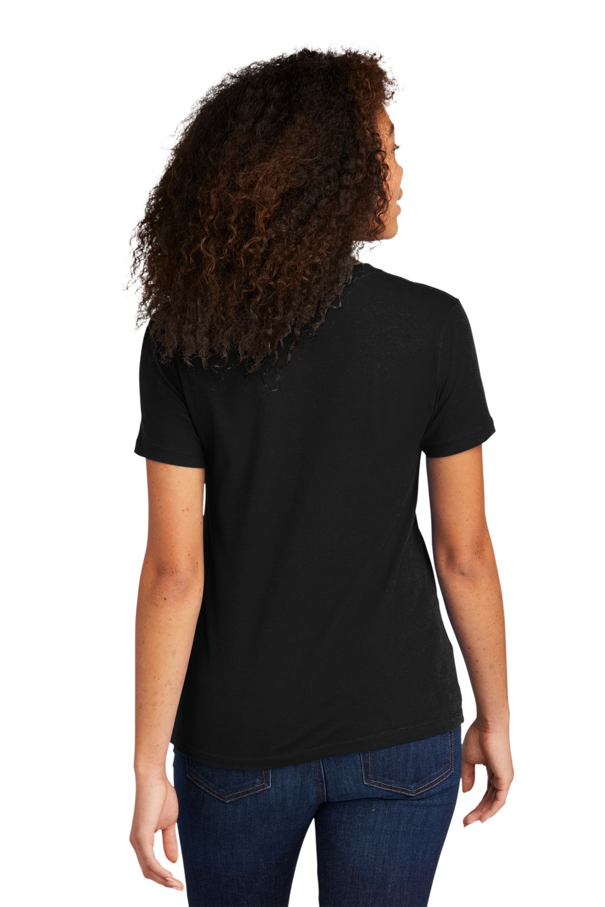 NL3900 Next Level Womens Cotton Boyfriend Tee. - Back Image
