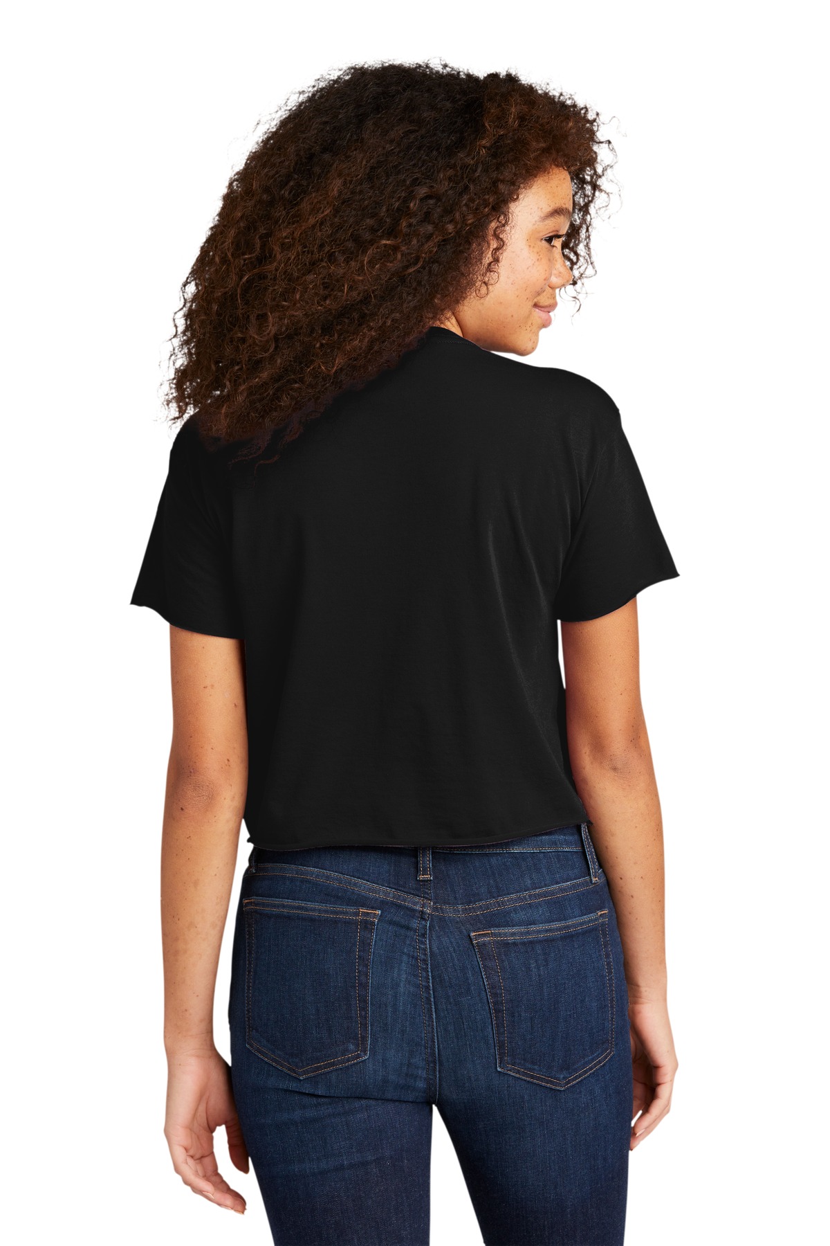 NL5080 Next Level Womens Festival Cali Crop Tee. - Back Image