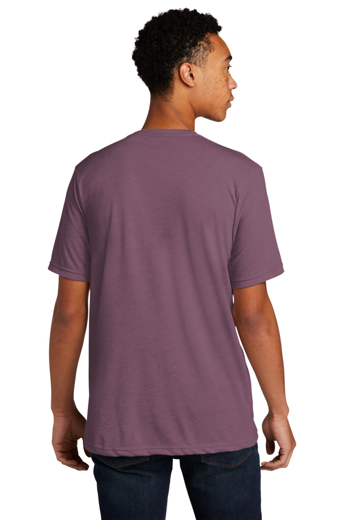 NL6200 Next Level Unisex Poly/Cotton Tee. - Back Image