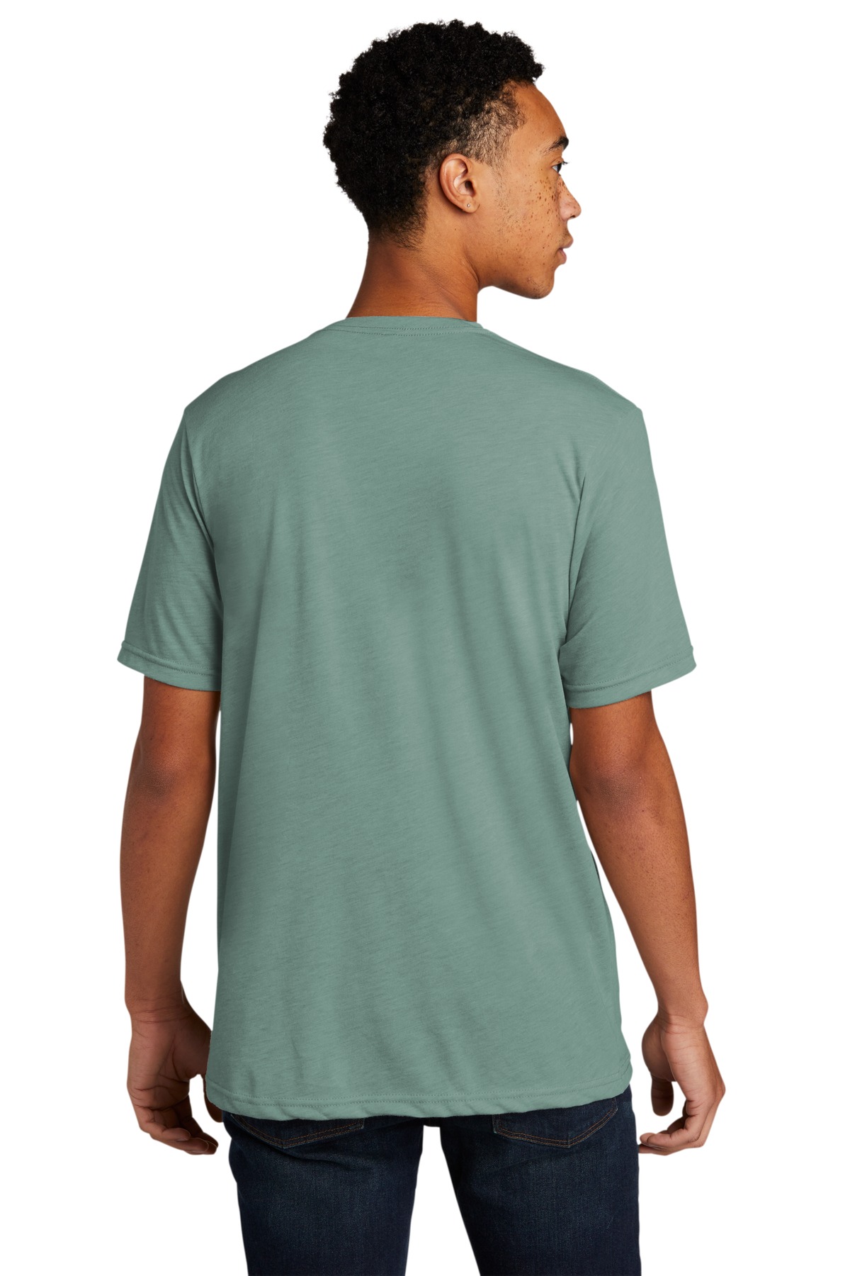 NL6200 Next Level Unisex Poly/Cotton Tee - Back Image