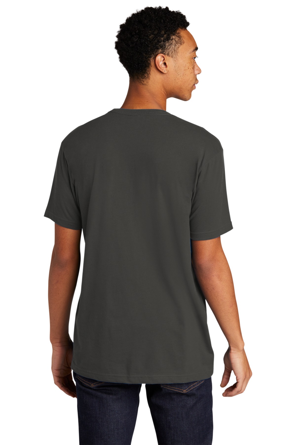 Next Level Direct to Film (DTF) NL6410 Unisex CVC Sueded Tee Next Level Direct to Film (DTF) NL6410 Unisex CVC Sueded Tee - Back Image