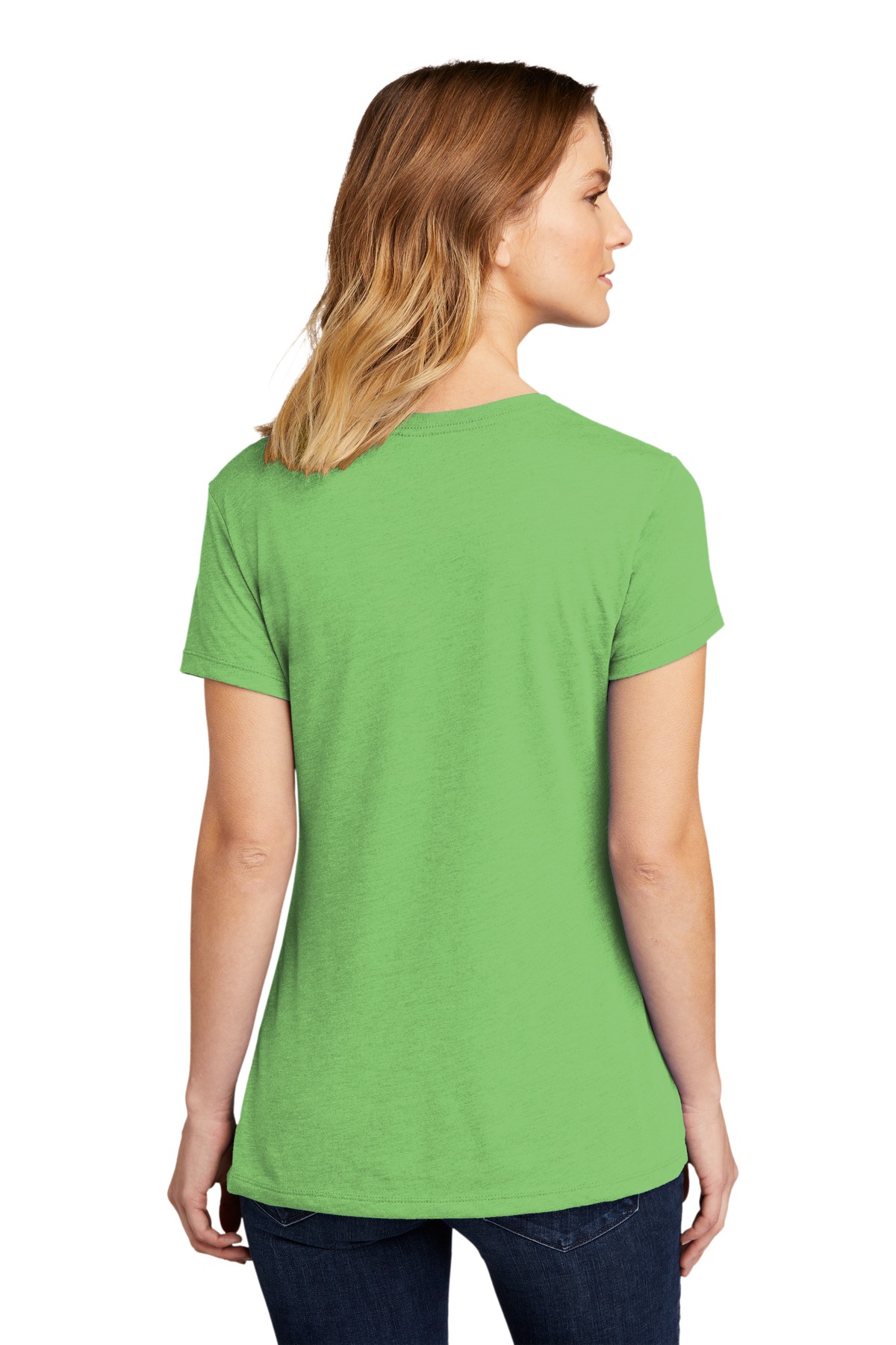 NL6610 Next Level Womens CVC Tee. - Back Image