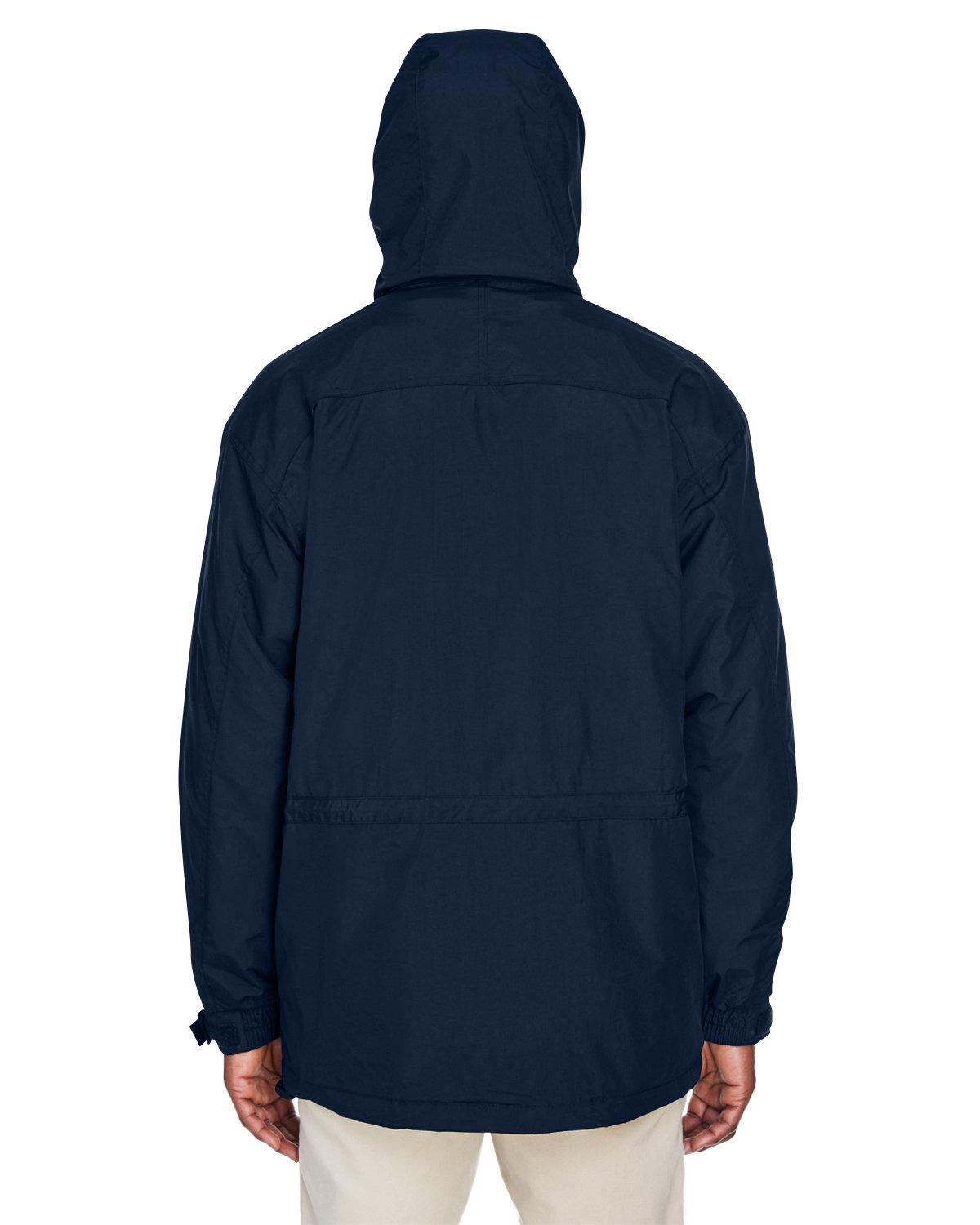 88007 North End Adult 3-in-1 Parka with Dobby Trim - Back Image