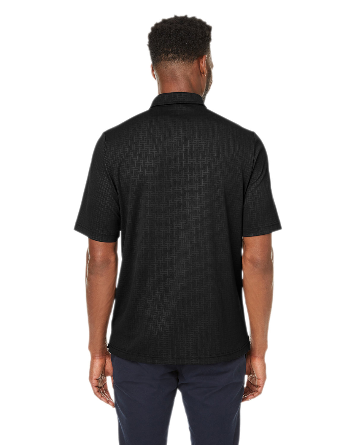 NE102 North End Mens Replay Recycled Polo - Back Image