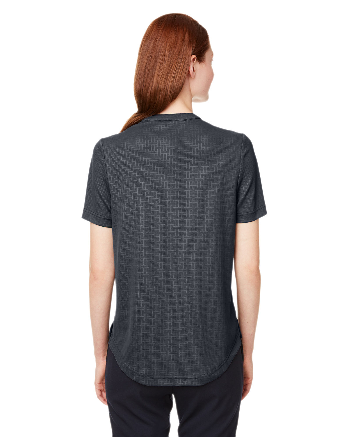 NE102W North End Ladies Replay Recycled Polo - Back Image