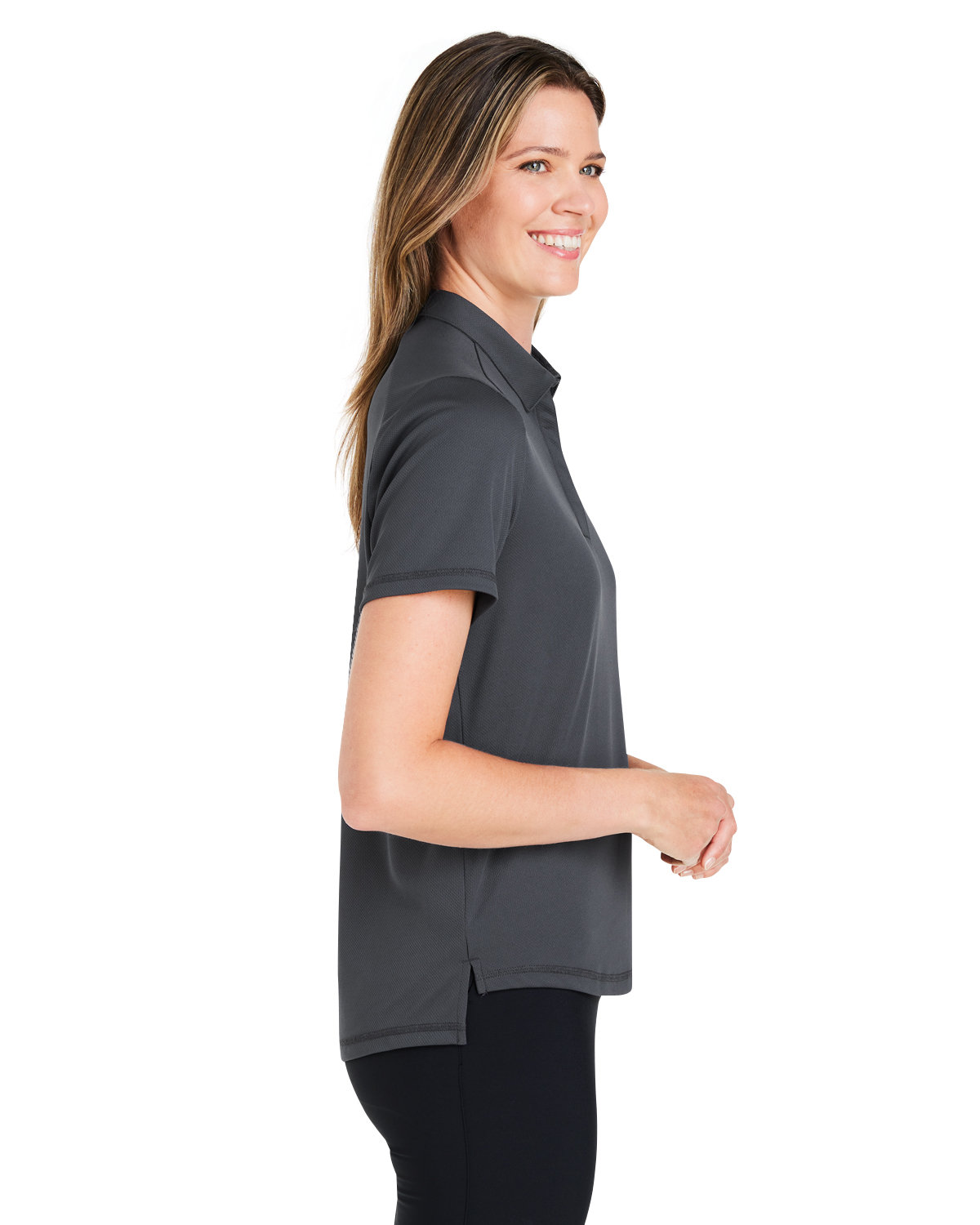 NE110W North End Ladies Revive coolcore Polo - Siide Image
