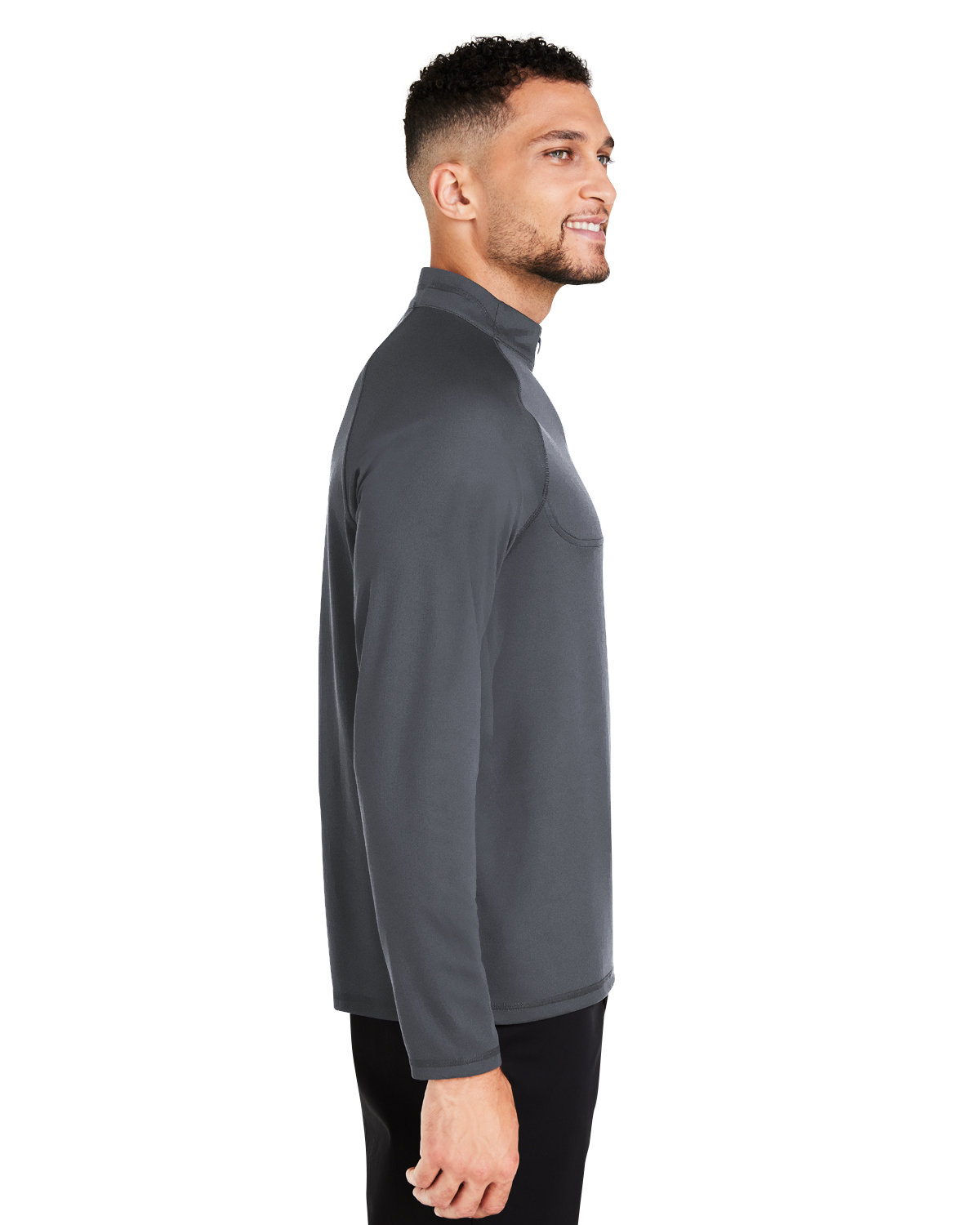 NE410 North End Mens Revive coolcore Quarter-Zip - Siide Image