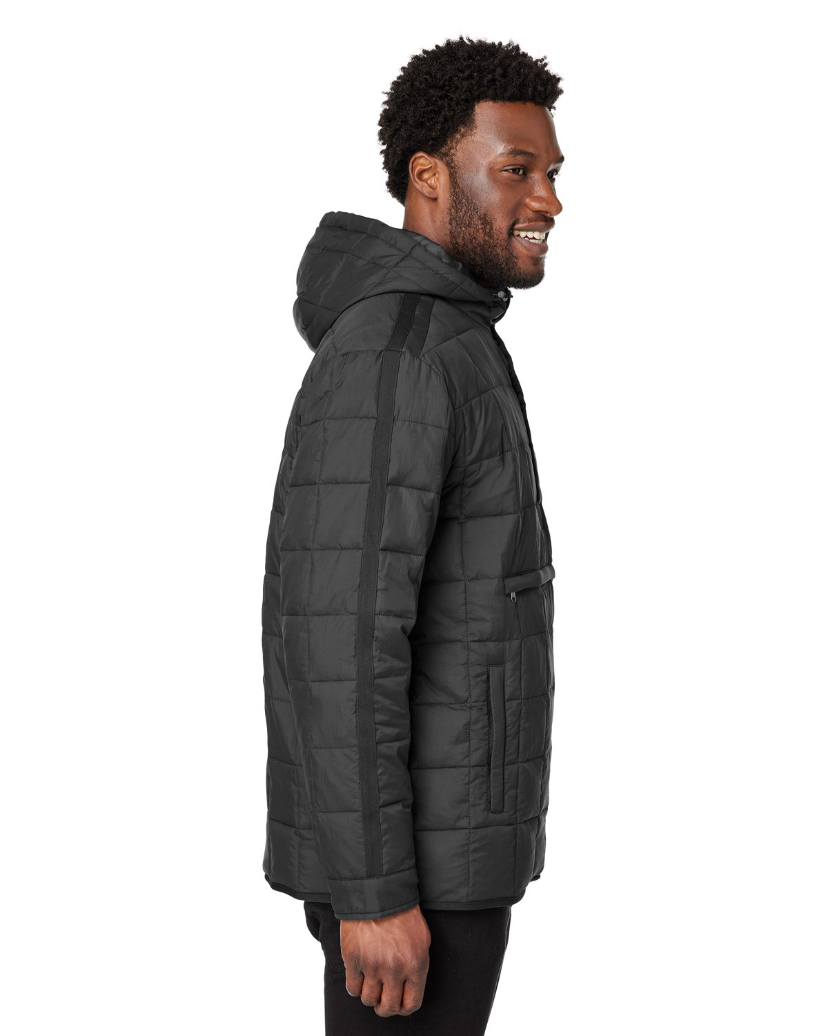 NE722 North End Unisex Aura Packable Anorak NE722 North End Unisex Aura Packable Anorak - Siide Image