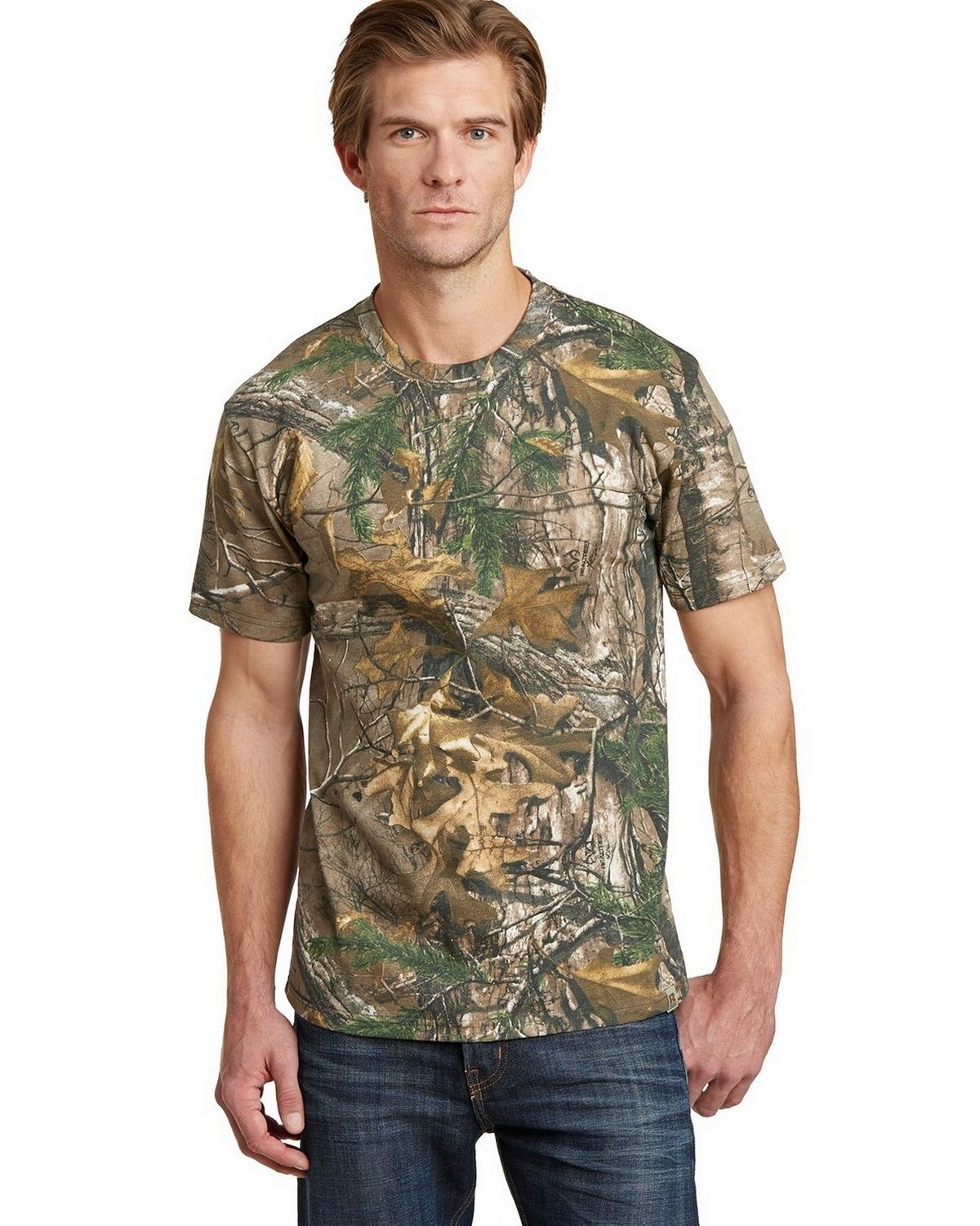 NP0021R Russell Outdoors &#8482; - Realtree Explorer 100% Cotton T-Shirt.