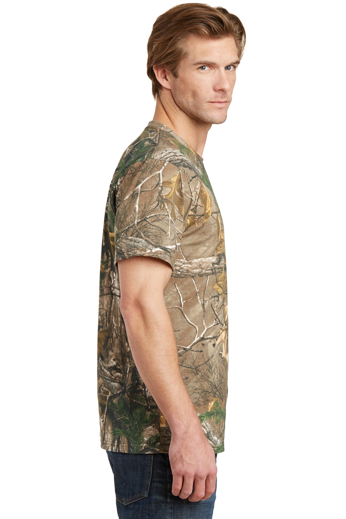 NP0021R Russell Outdoors &#8482; - Realtree Explorer 100% Cotton T-Shirt. - Siide Image