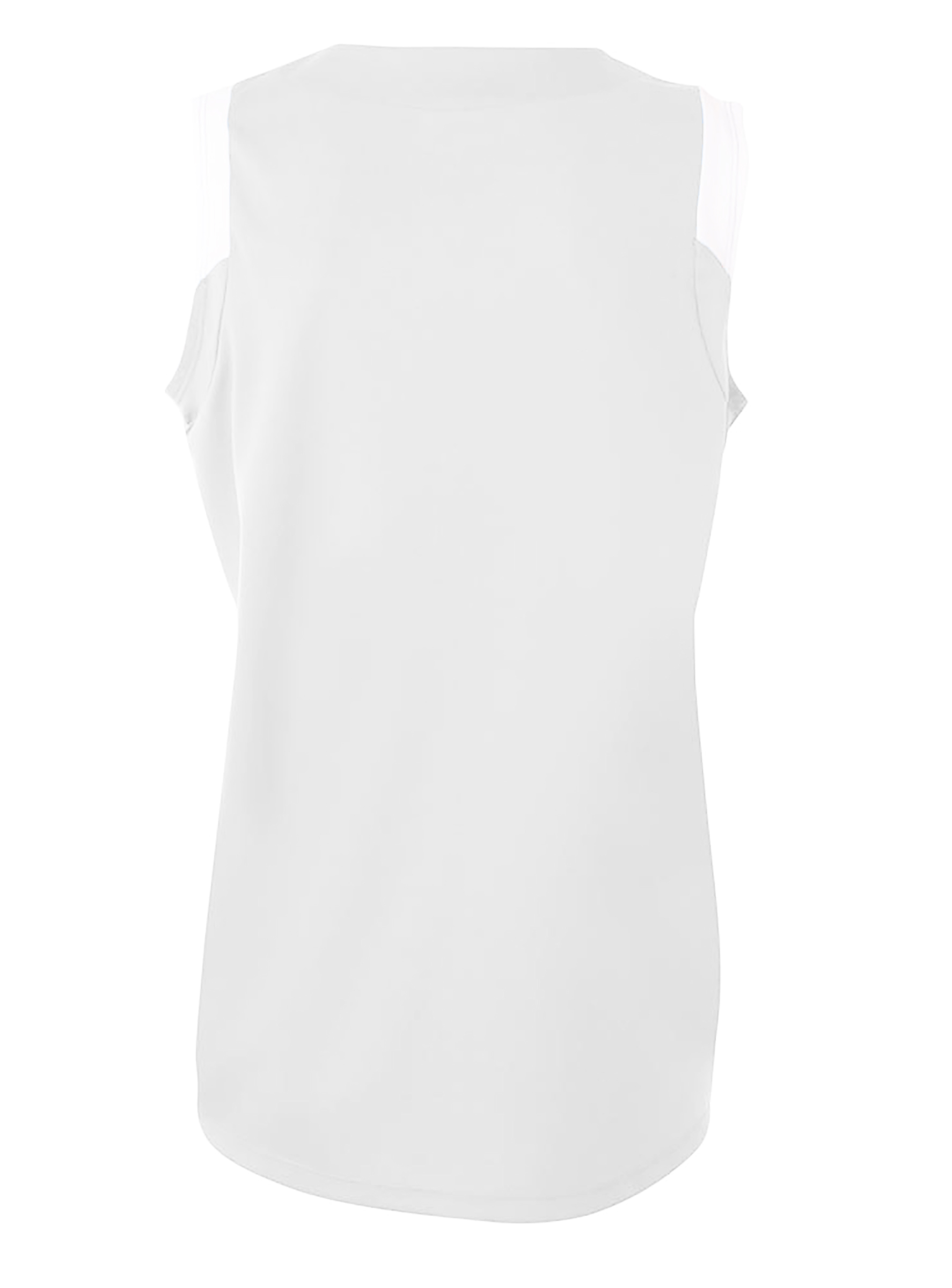 NW2340 A4 Ladies Moisture Management V Neck Muscle Shirt NW2340 A4 Ladies Moisture Management V Neck Muscle Shirt - Back Image