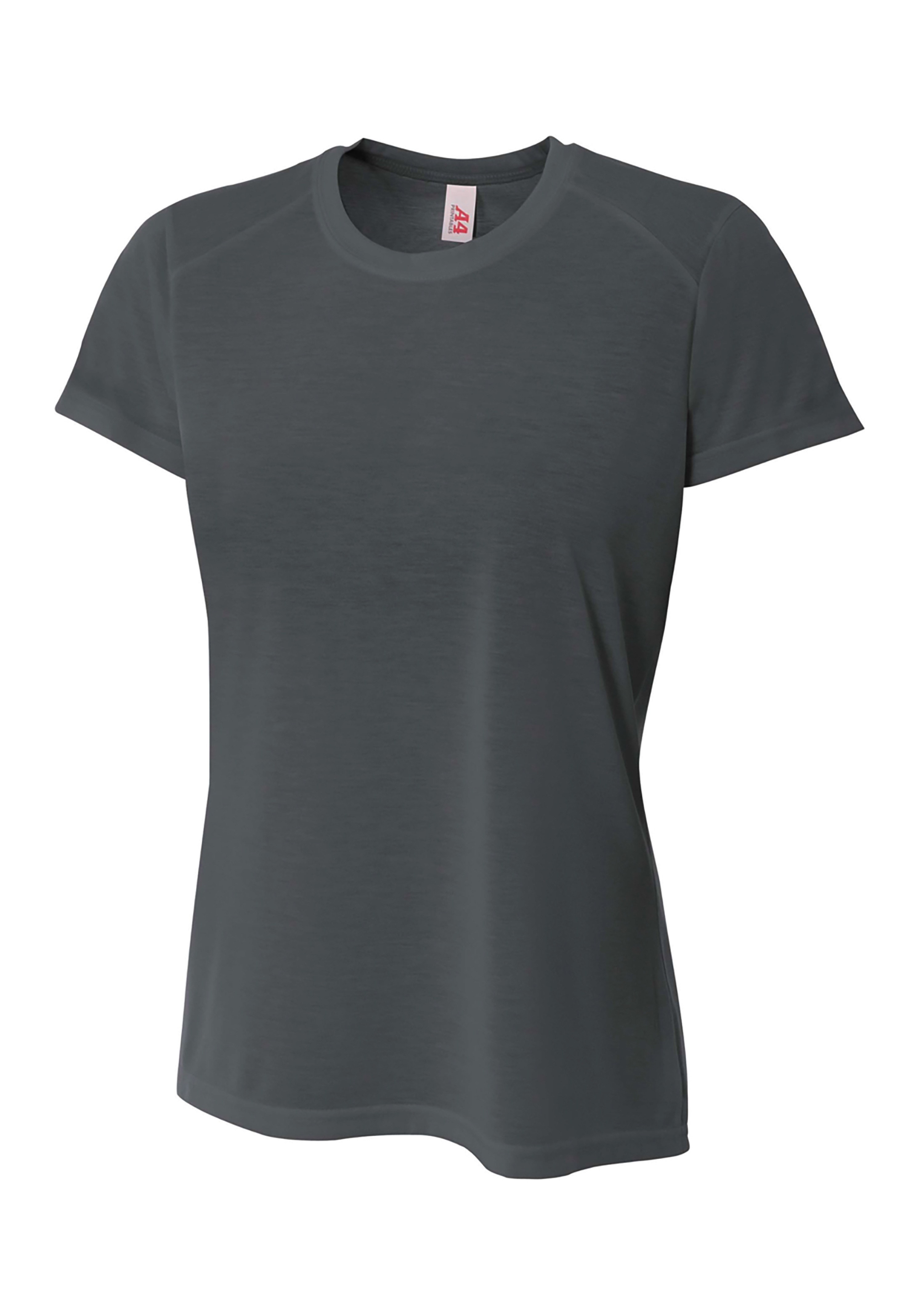 NW3264 A4 Ladies Shorts Sleeve Spun Poly T-Shirt