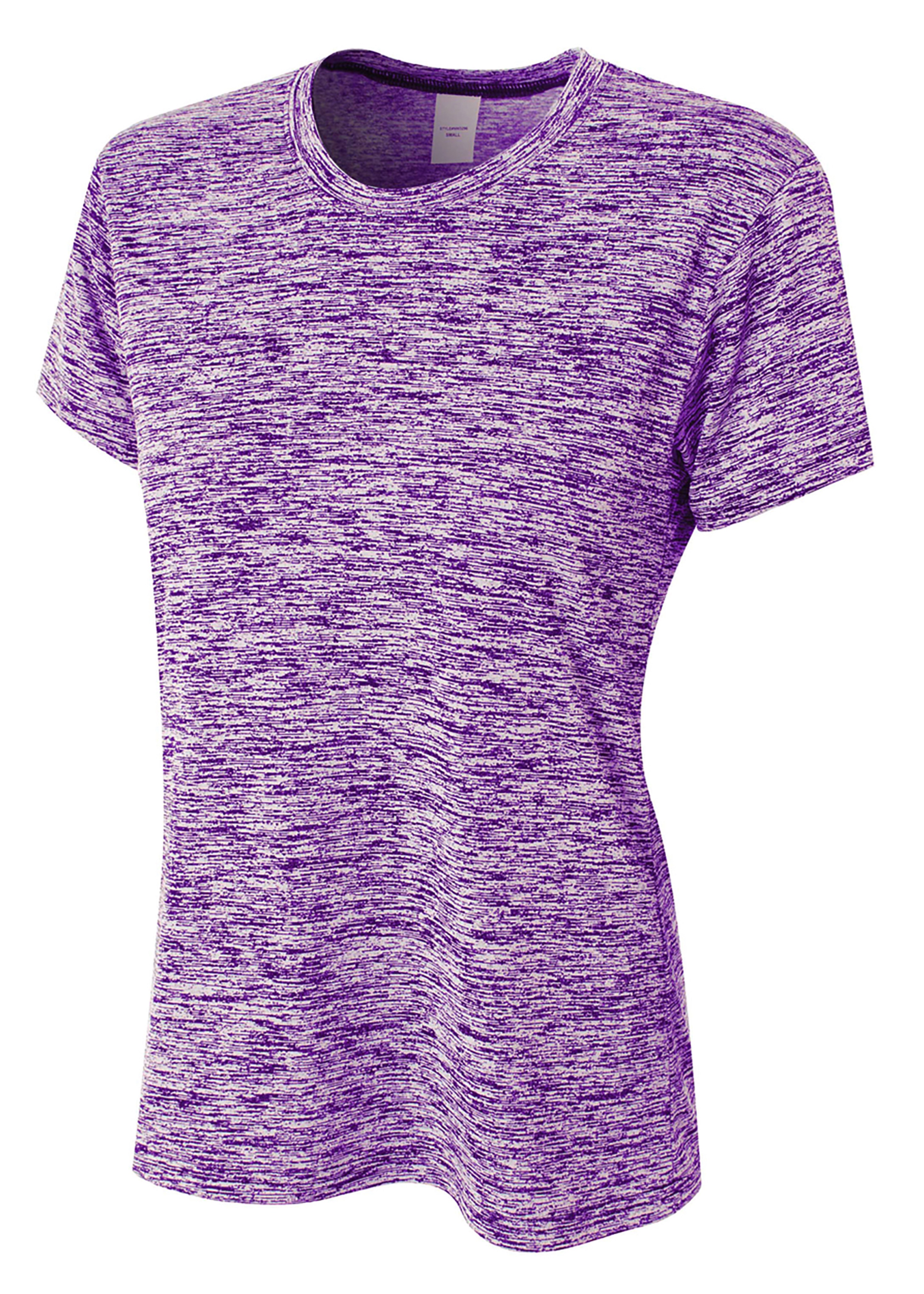 NW3296 A4 Ladies Space Dye Tech T-Shirt Zoom Image