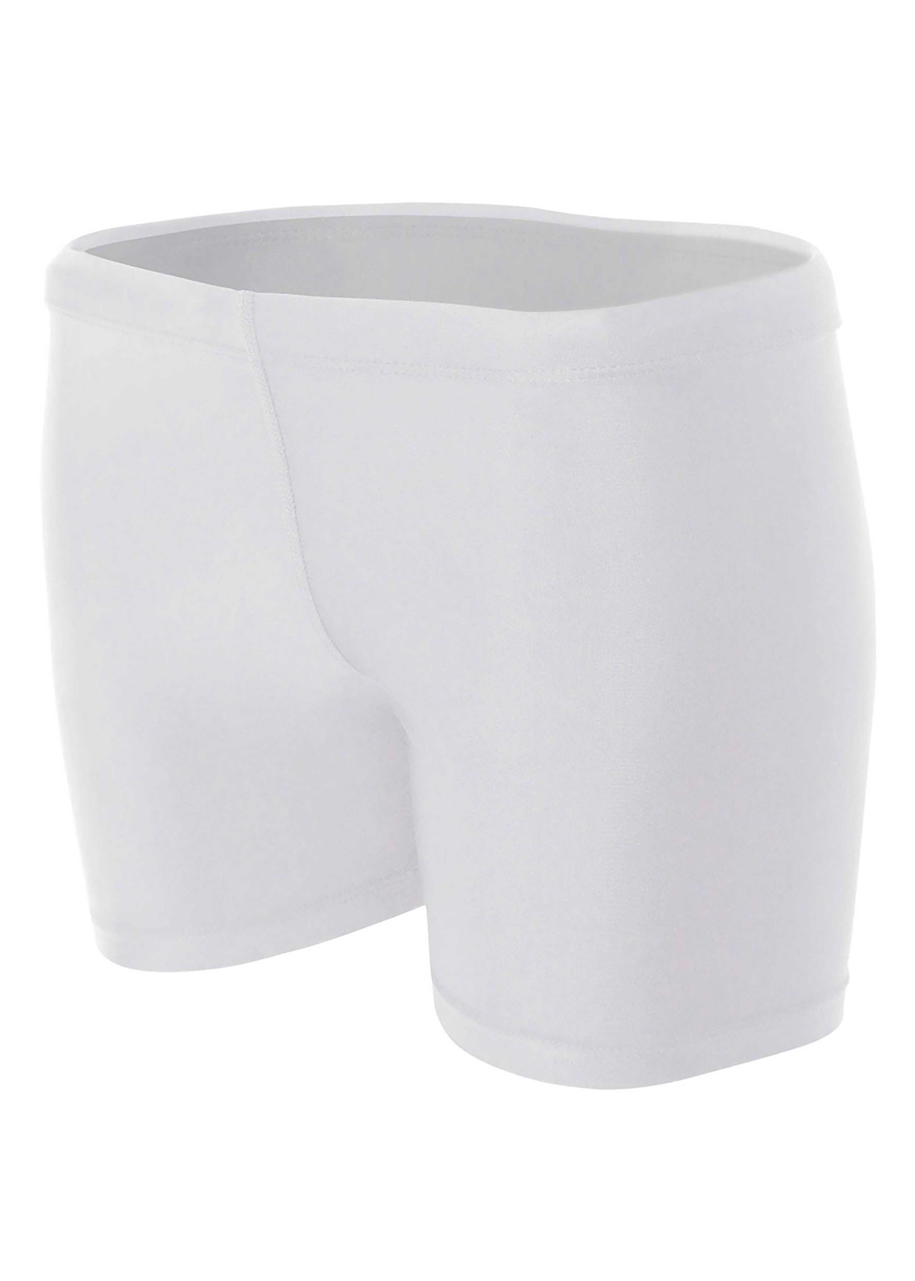 NW5313 A4 Ladies 4" Inseam Compression Shorts
