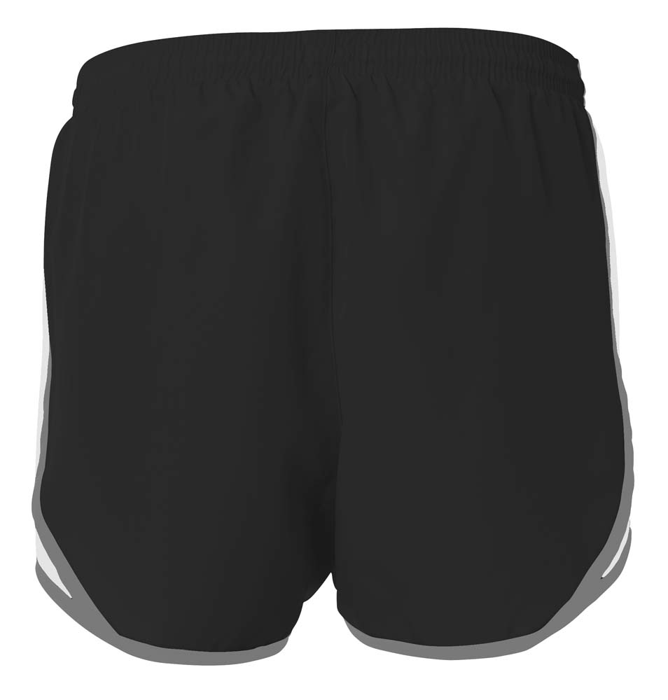NW5341 A4 Ladies 3" Speed Shorts - Back Image