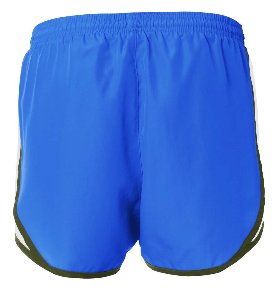 NW5341 A4 Ladies 3" Speed Shorts - Back Image