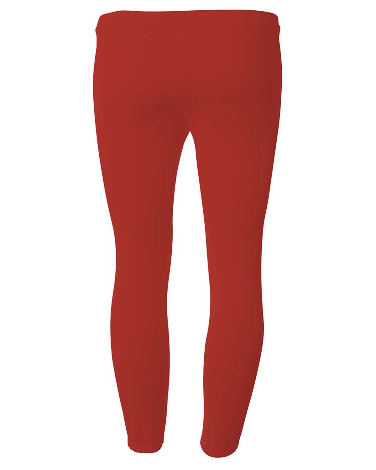 NW6166 A4 Ladies Softball Pants - Back Image