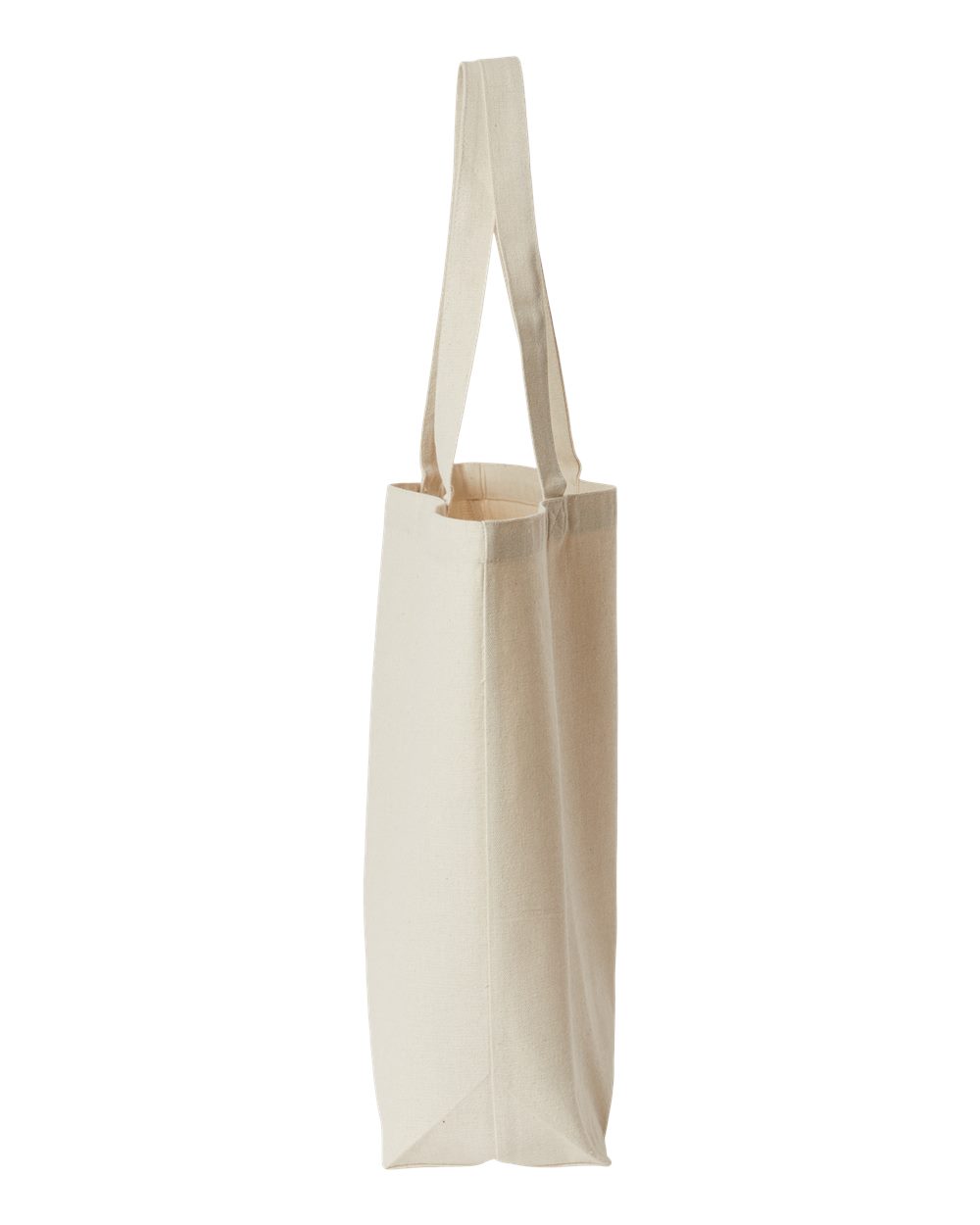 OAD108R OAD Jumbo Recycled Midweight Gusseted Canvas Tote - Siide Image