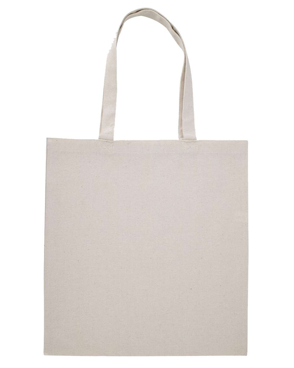 OAD113R OAD Midweight Recycled Cotton Canvas Tote Bag - Back Image