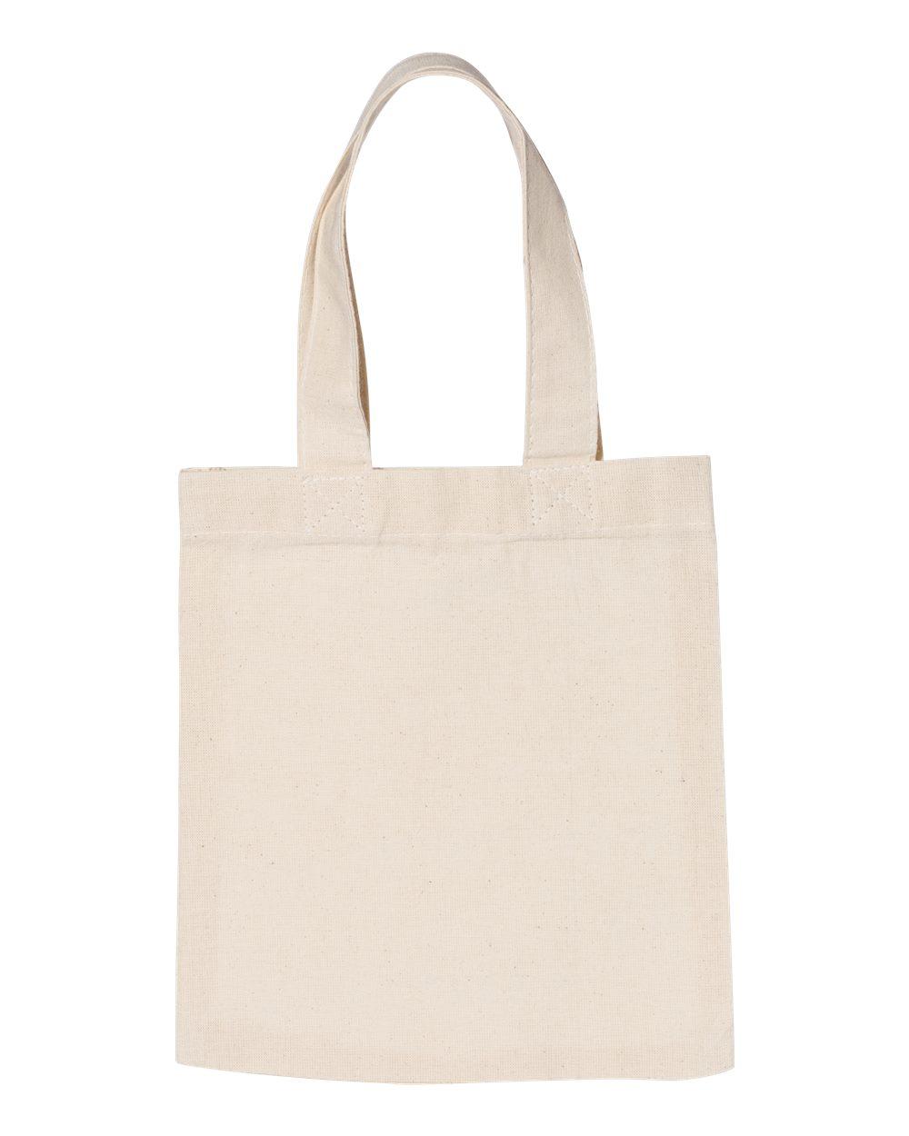 OAD115 OAD Small Canvas Tote - Back Image