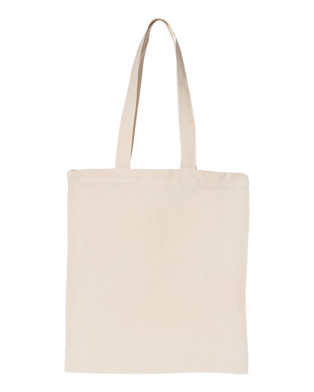 OAD117 OAD Large Canvas Tote - Back Image