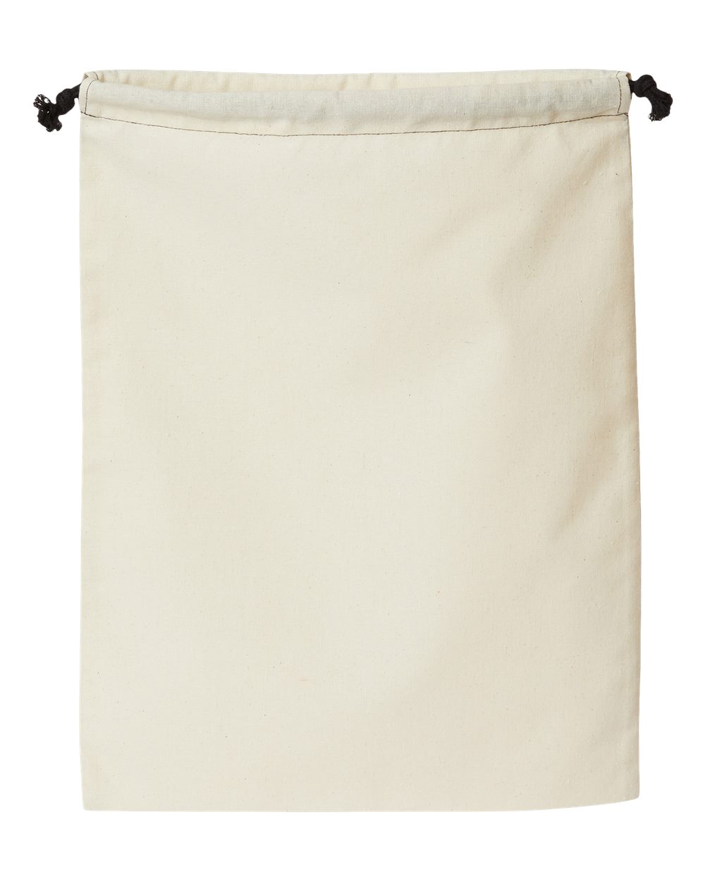 OAD119R OAD Double Cinch Recycled Canvas Shoe and Accessory Bag - Back Image