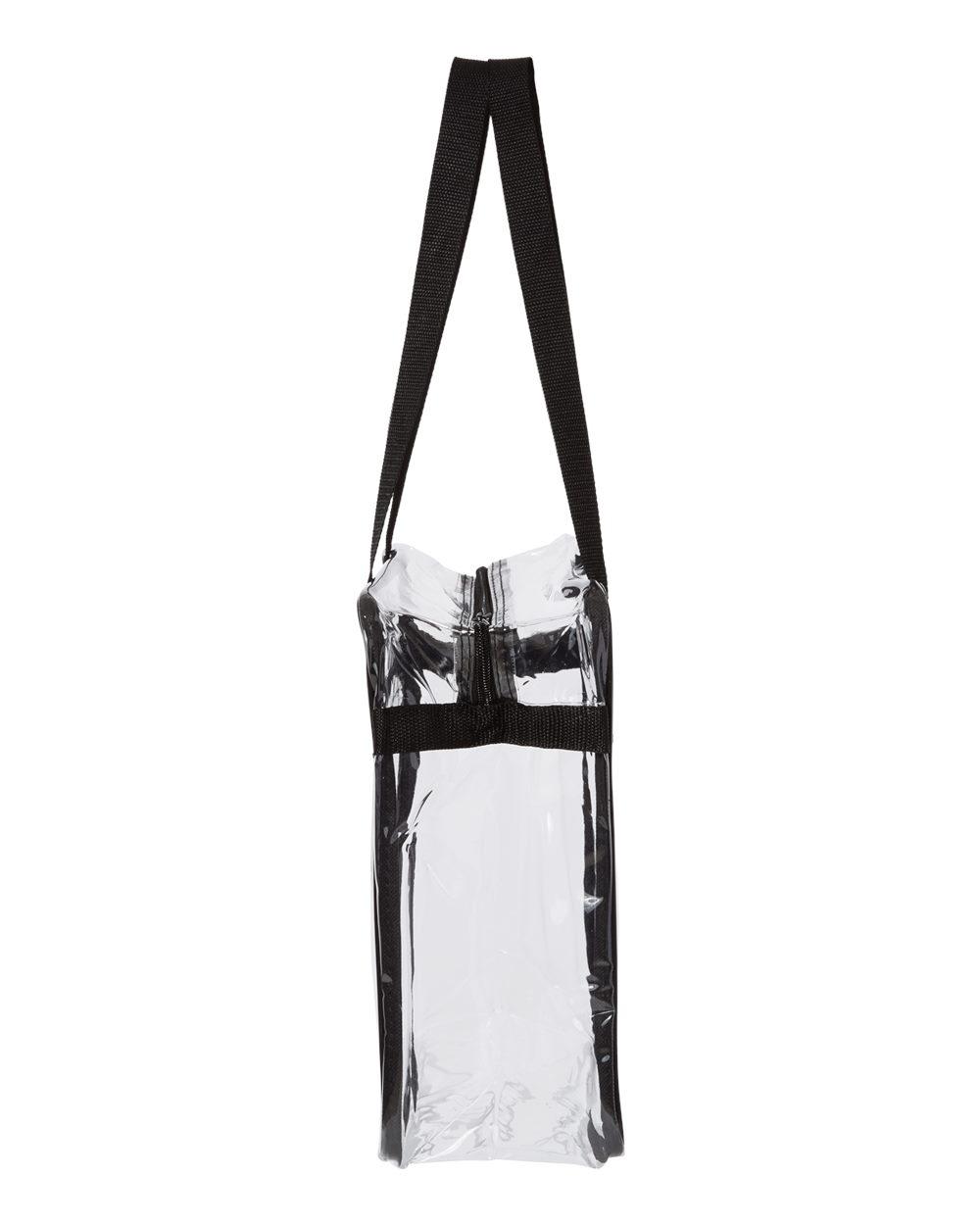 OAD5005 OAD Clear Tote with Zippered Top - Siide Image