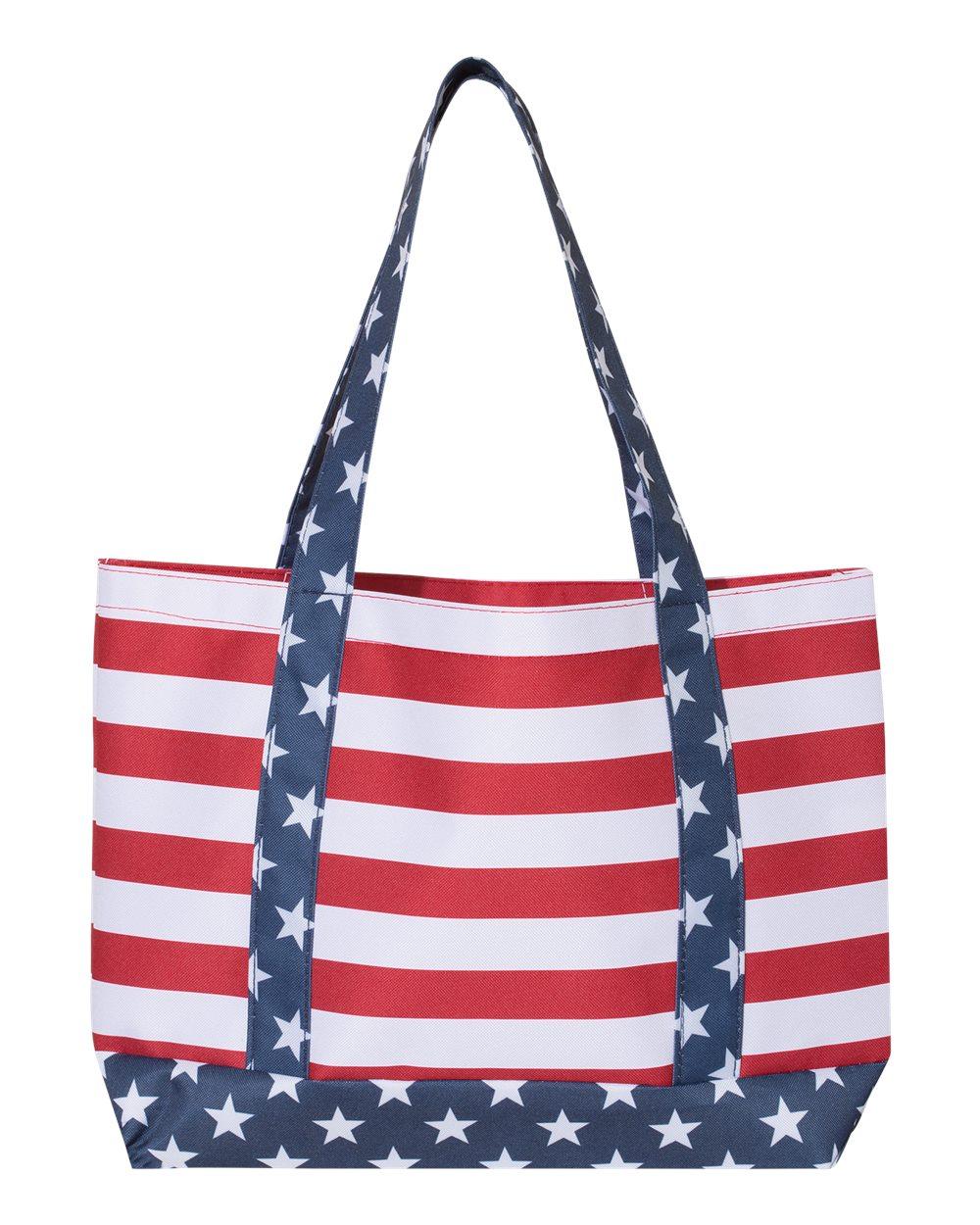 OAD5052 OAD Americana Boater Tote - Back Image