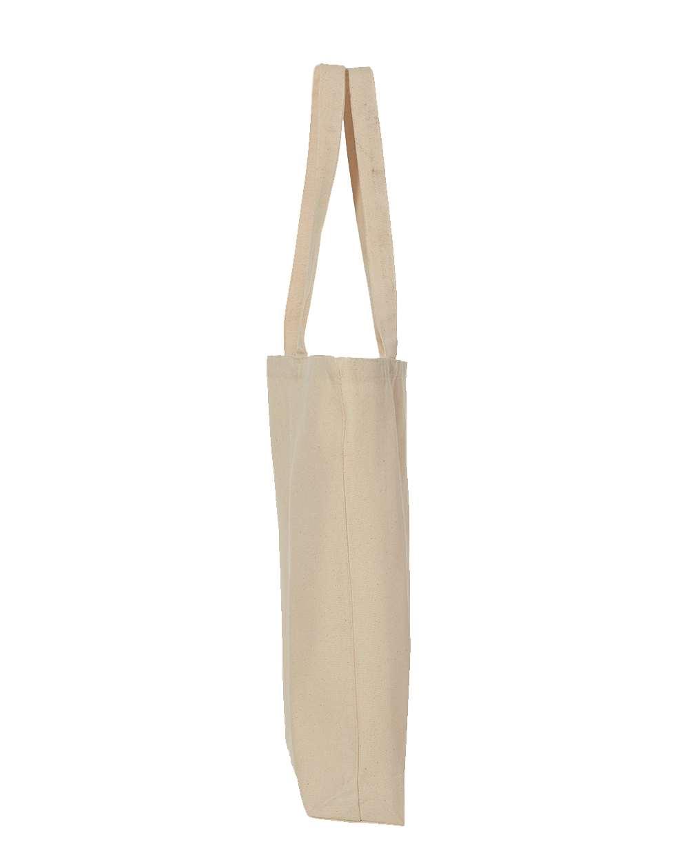 OAD106 OAD Medium 12 oz Gusseted Tote - Siide Image