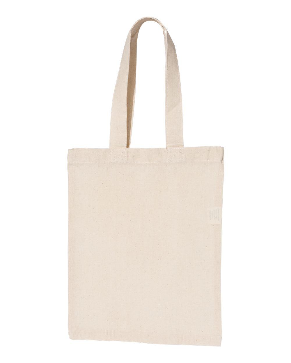 OAD116 Liberty Bags OAD Cotton Canvas Tote - Back Image