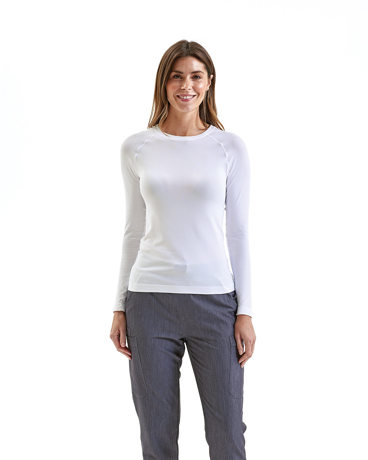 NN370 Onna By Premier Ladies Unstoppable Long-Sleeve Fresh Underscrub Baselayer Zoom Image