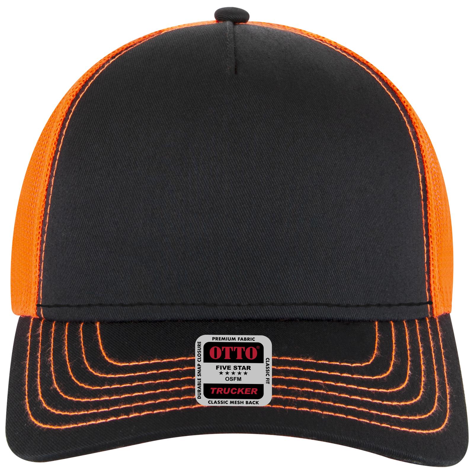 102-664 OTTO CAP 5 Panel Low Profile Mesh Back Trucker Hat