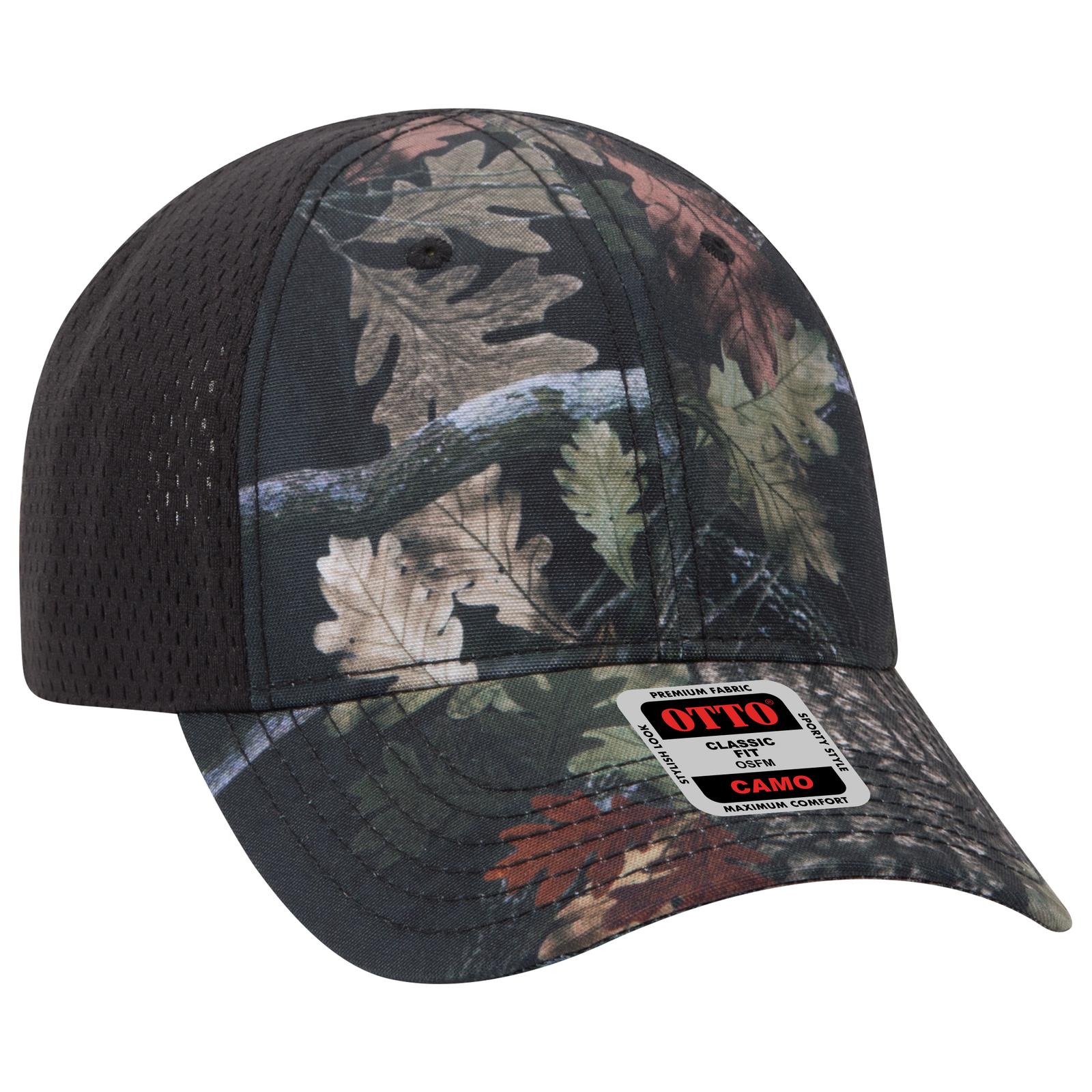 103-1243 OTTO CAP Camouflage 6 Panel Low Profile Baseball Cap - Siide Image