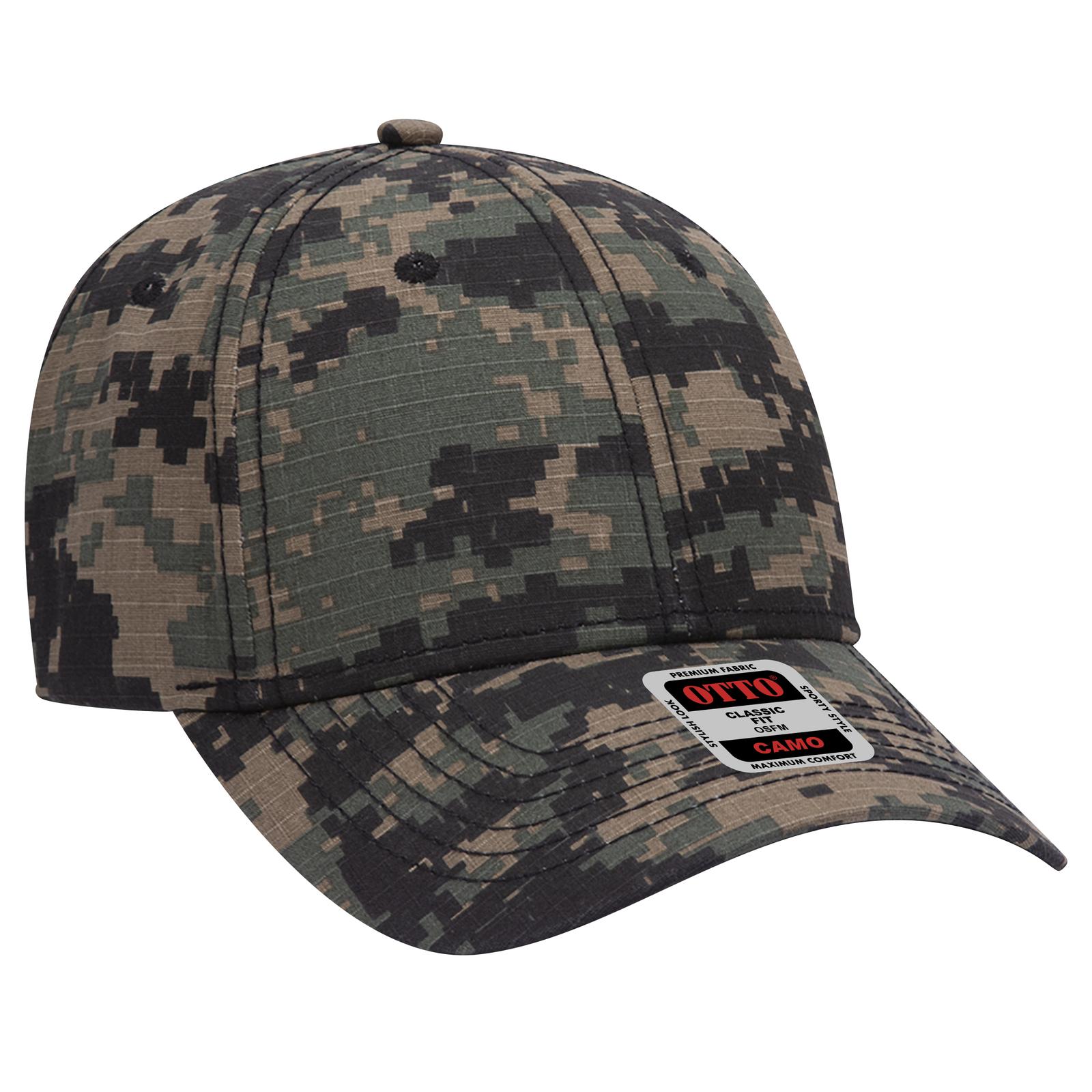103-713 OTTO CAP Digital Camouflage 6 Panel Low Profile Baseball Cap 103-713 OTTO CAP Digital Camouflage 6 Panel Low Profile Baseball Cap - Siide Image