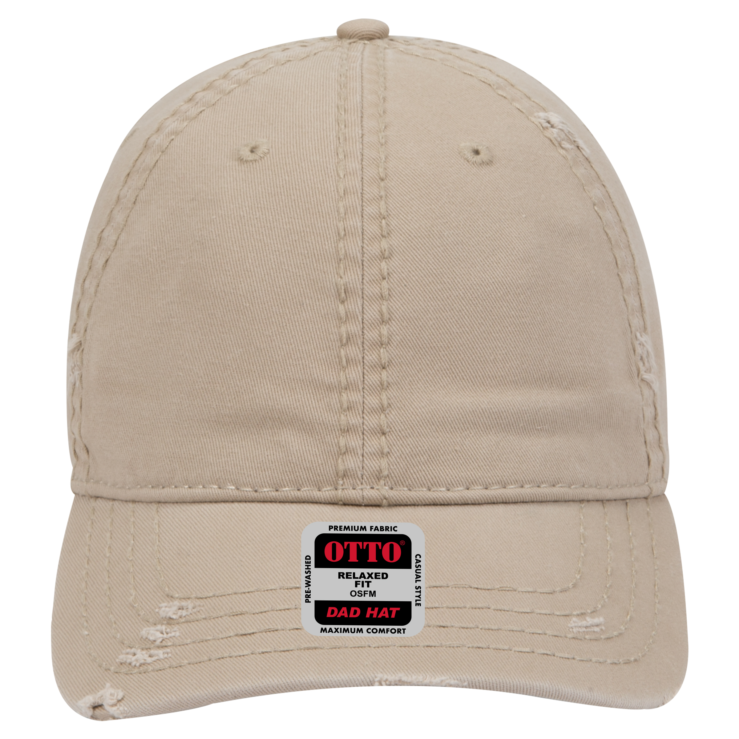 104-1018 OTTO CAP 6 Panel Low Profile Dad Hat