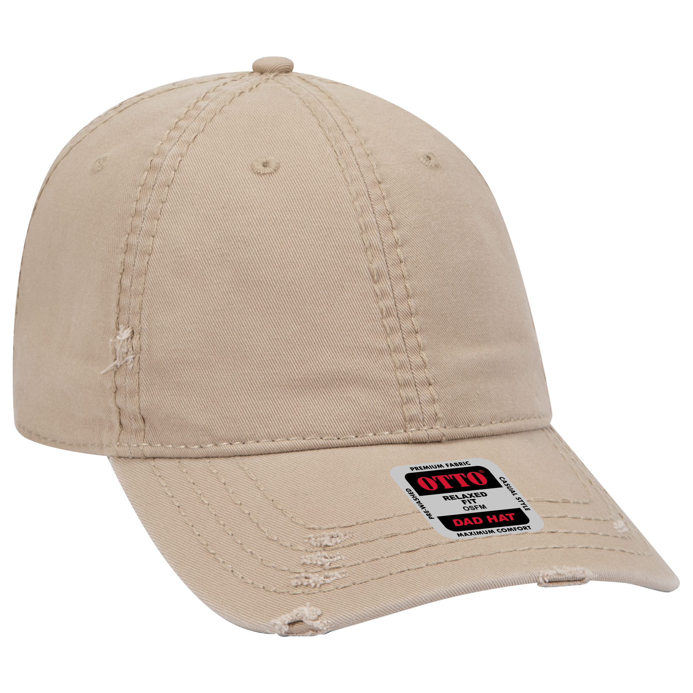 104-1018 OTTO CAP 6 Panel Low Profile Dad Hat - Siide Image