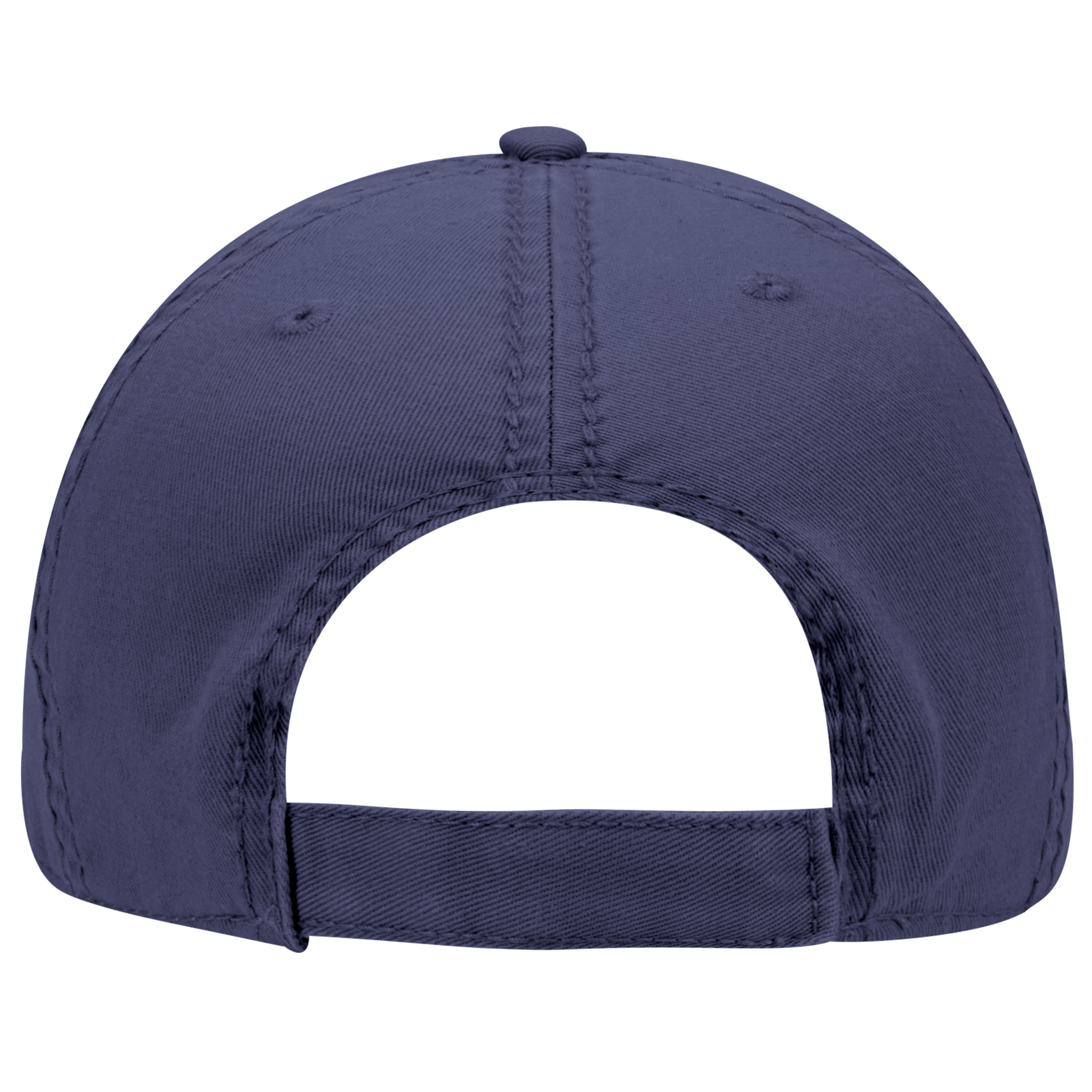 104-1018 OTTO CAP 6 Panel Low Profile Dad Hat - Back Image