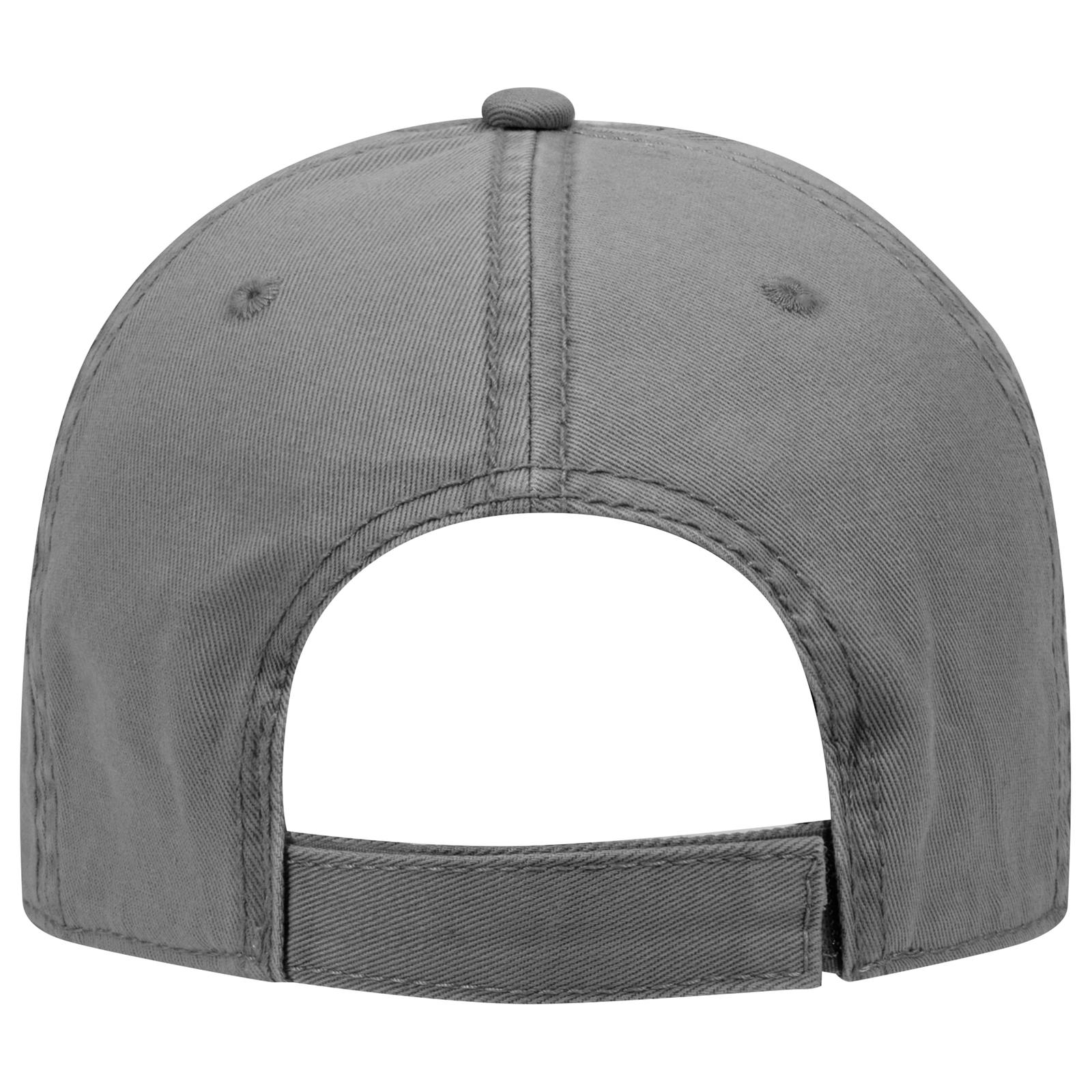 104-764 OTTO CAP 6 Panel Low Profile Dad Hat - Back Image