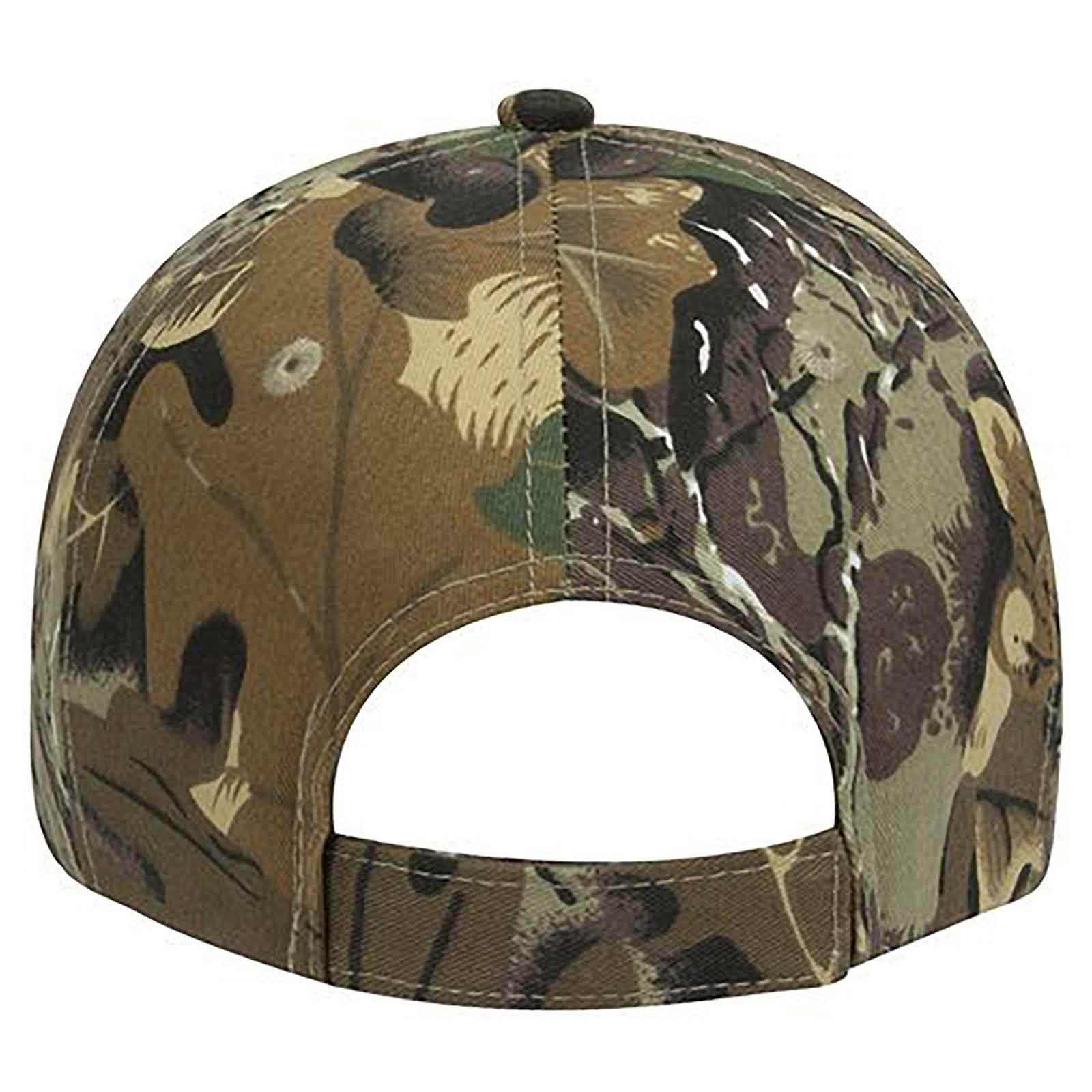 108-757 OTTO CAP Camouflage Young Adult 6 Panel Low Profile Baseball Cap Zoom Image