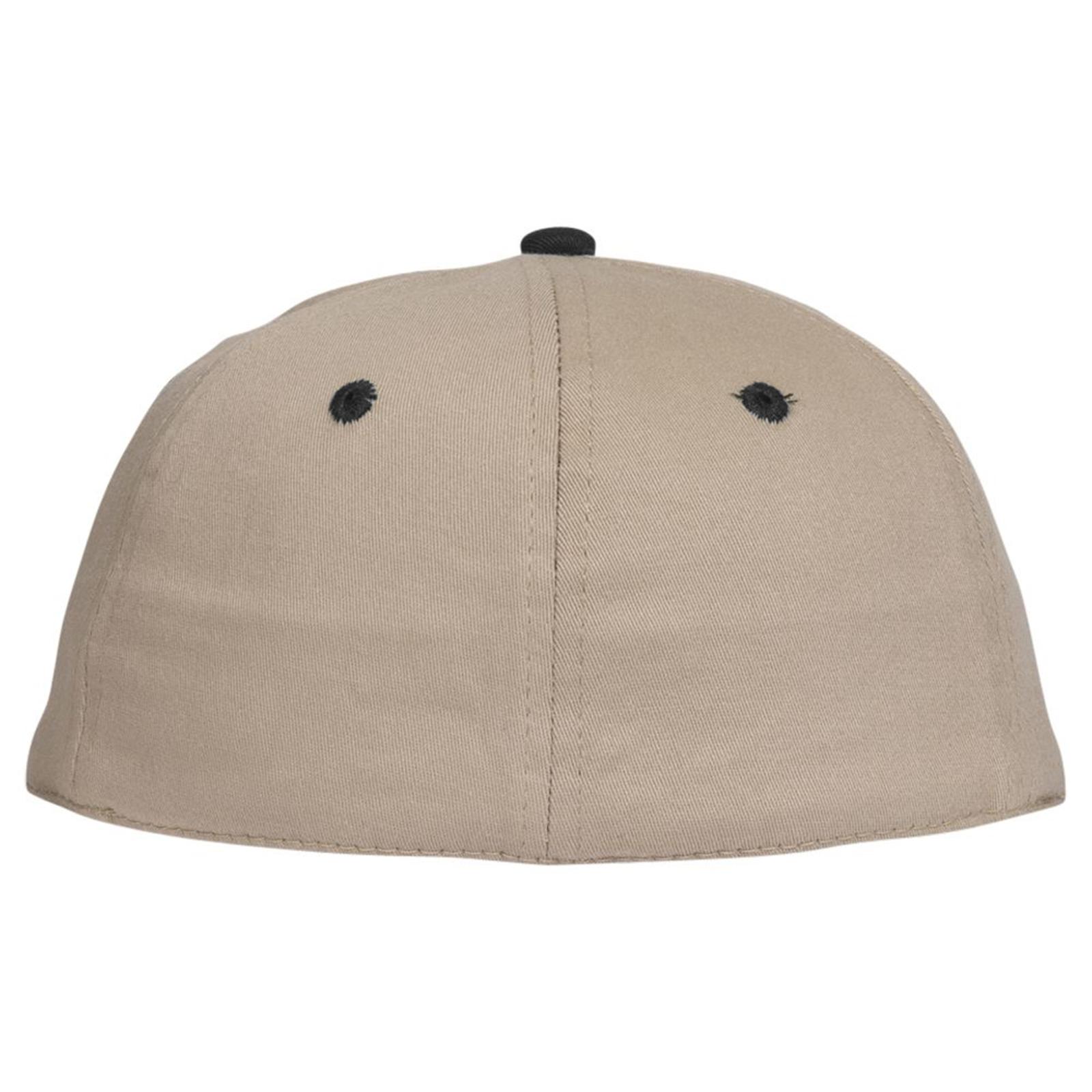 11-018 OTTO CAP " FLEX" Fitted 6 Panel Low Profile Baseball Cap - Back Image