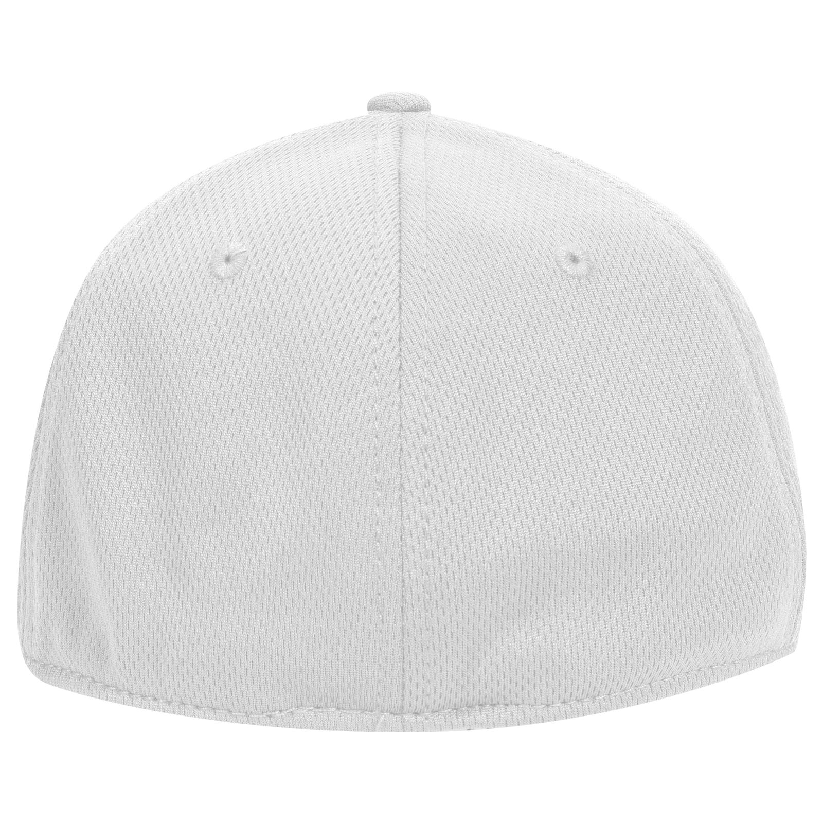 11-1162 OTTO CAP " FLEX" Fitted 6 Panel Low Profile Baseball Cap - Back Image