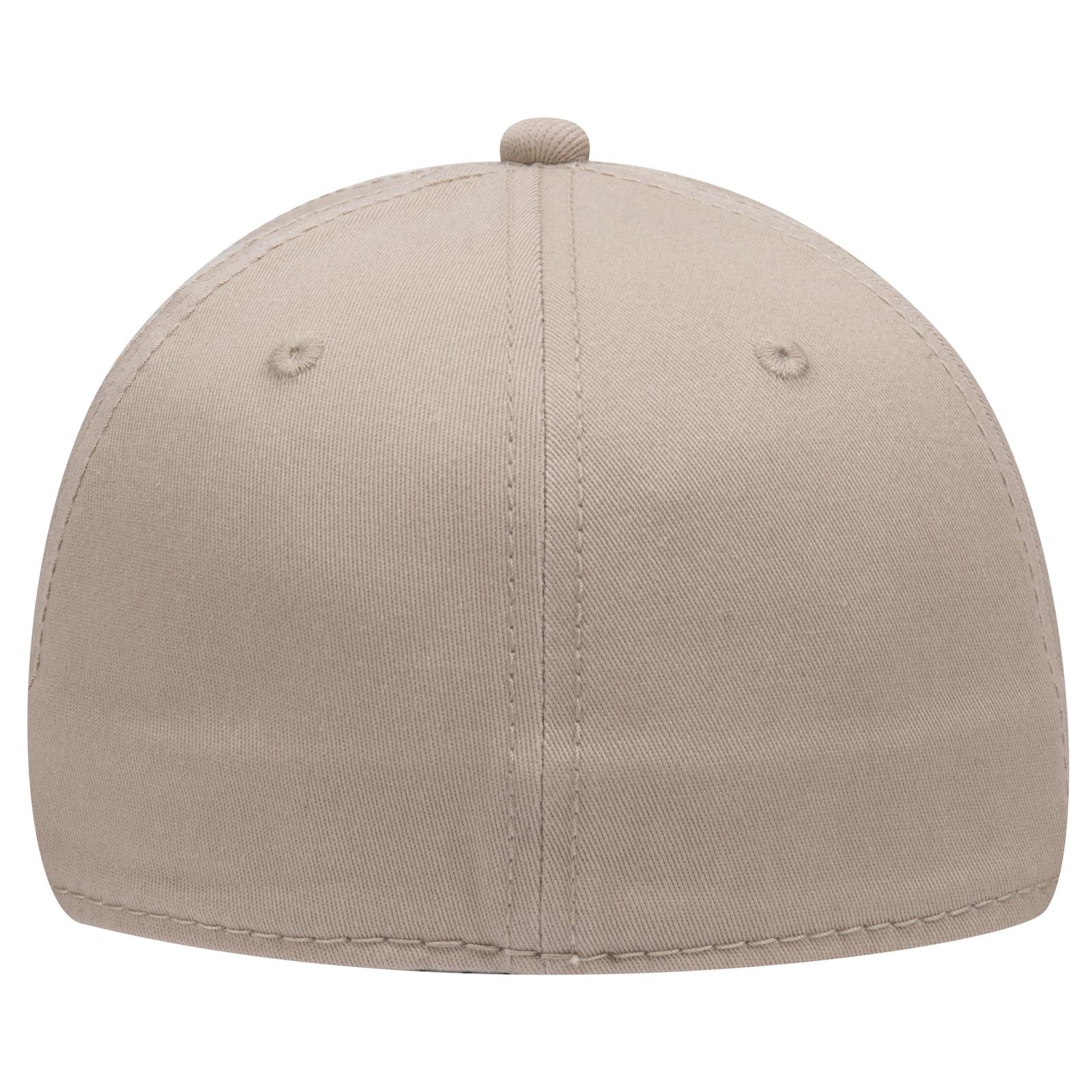 11-1170 OTTO CAP " FLEX" Fitted 6 Panel Low Profile Baseball Cap - Back Image