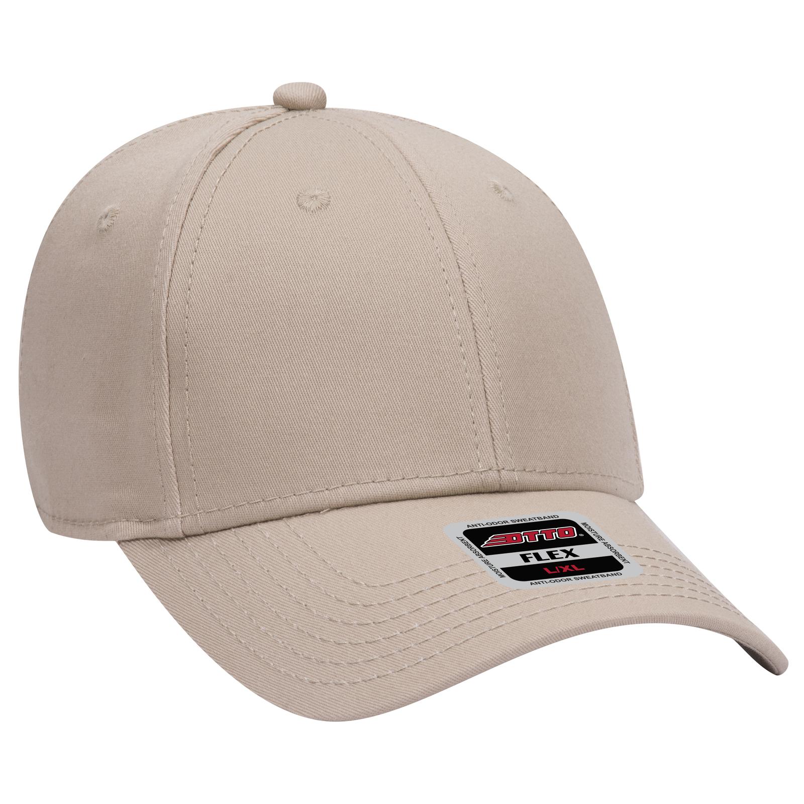 11-1170 OTTO CAP " FLEX" Fitted 6 Panel Low Profile Baseball Cap - Siide Image