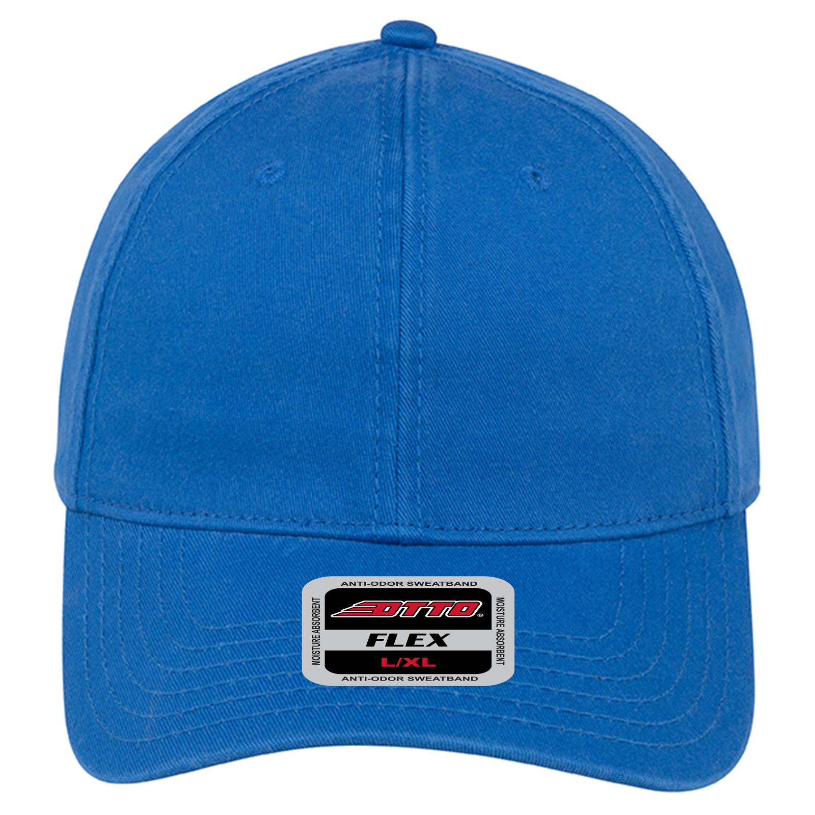 11-1171 OTTO CAP " FLEX" Fitted 6 Panel Low Profile Baseball Cap