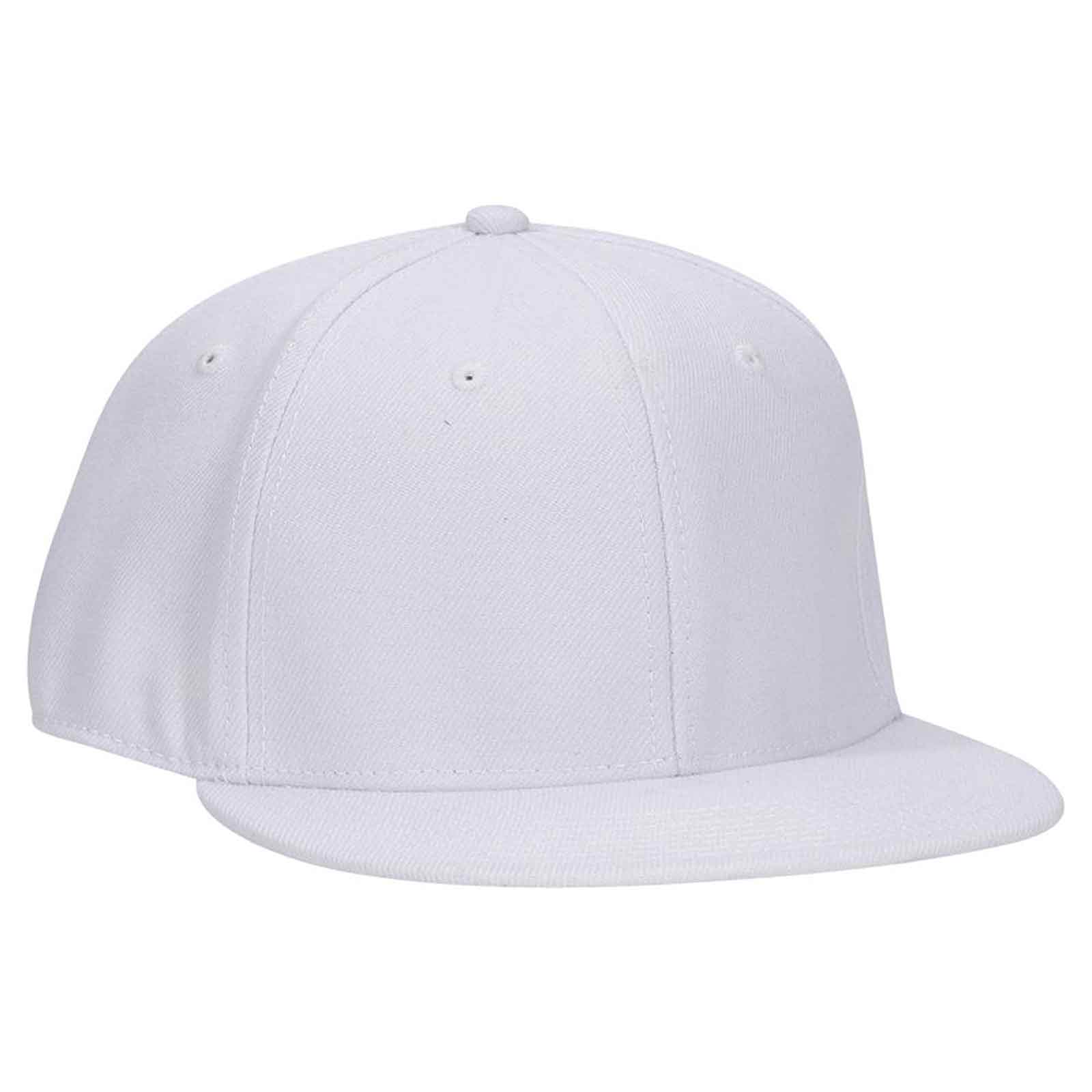 123-969 OTTO CAP " FIT" 6 Panel Mid Profile Flat Visor Baseball Cap - Siide Image