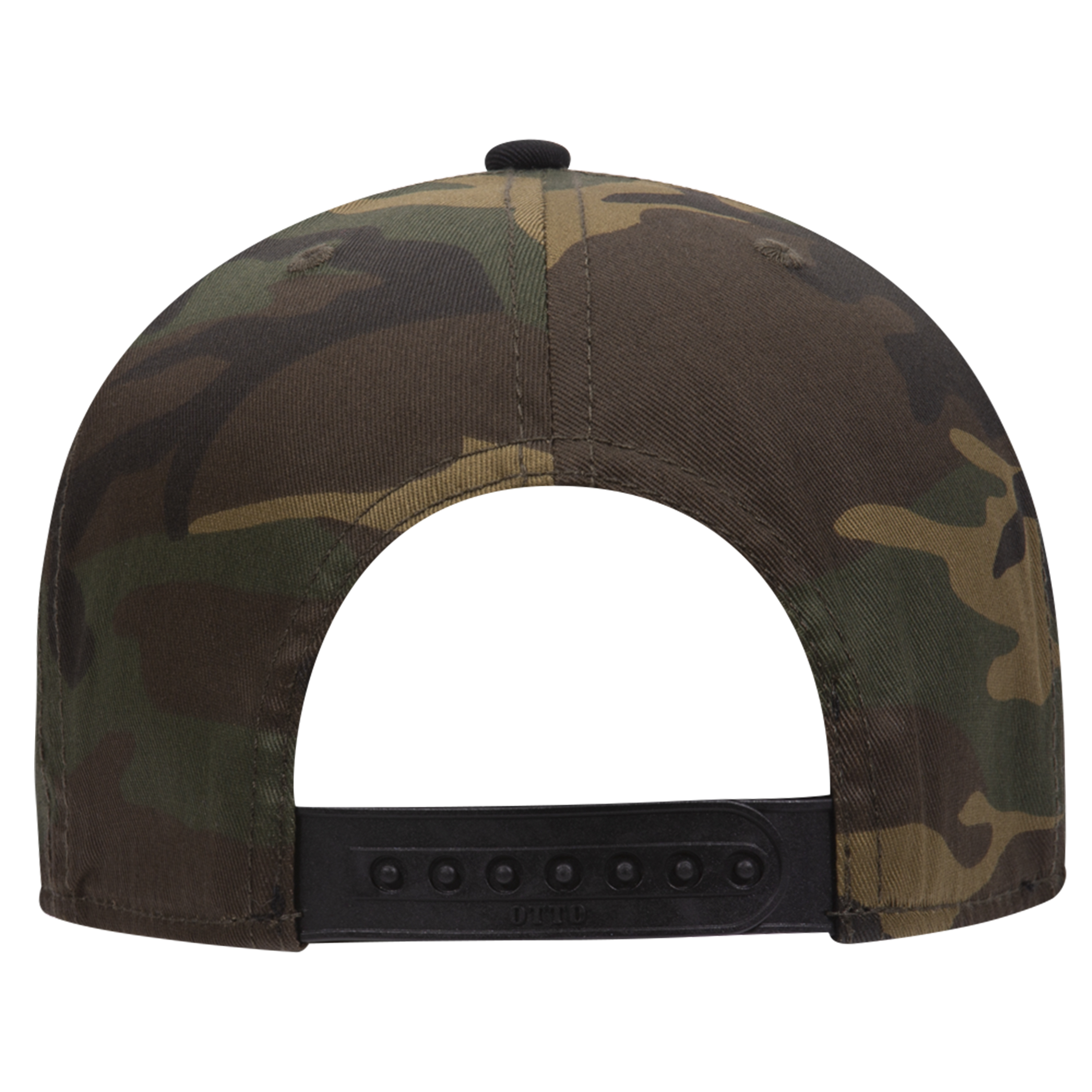 125-1038 OTTO CAP “ SNAP” 6 Panel Pro Style Snapback Hat - Back Image