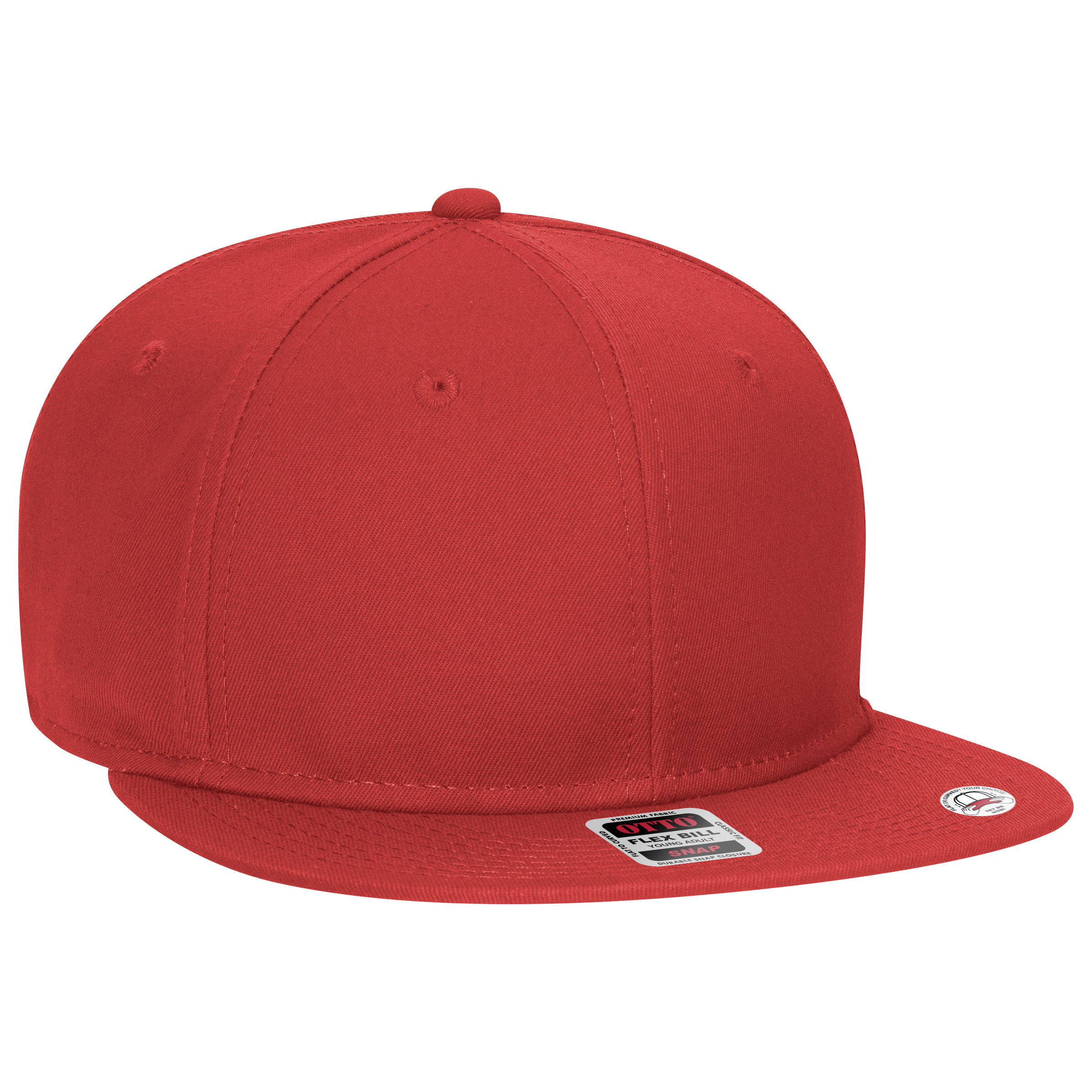 125-1038 OTTO CAP “ SNAP” 6 Panel Pro Style Snapback Hat 125-1038 OTTO CAP “ SNAP” 6 Panel Pro Style Snapback Hat - Siide Image