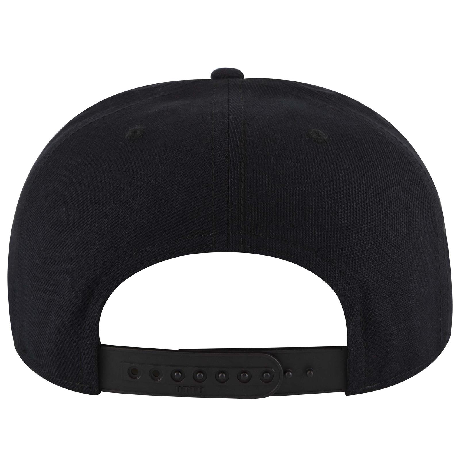 125-978 OTTO CAP " SNAP" 6 Panel Pro Style Snapback Hat - Back Image