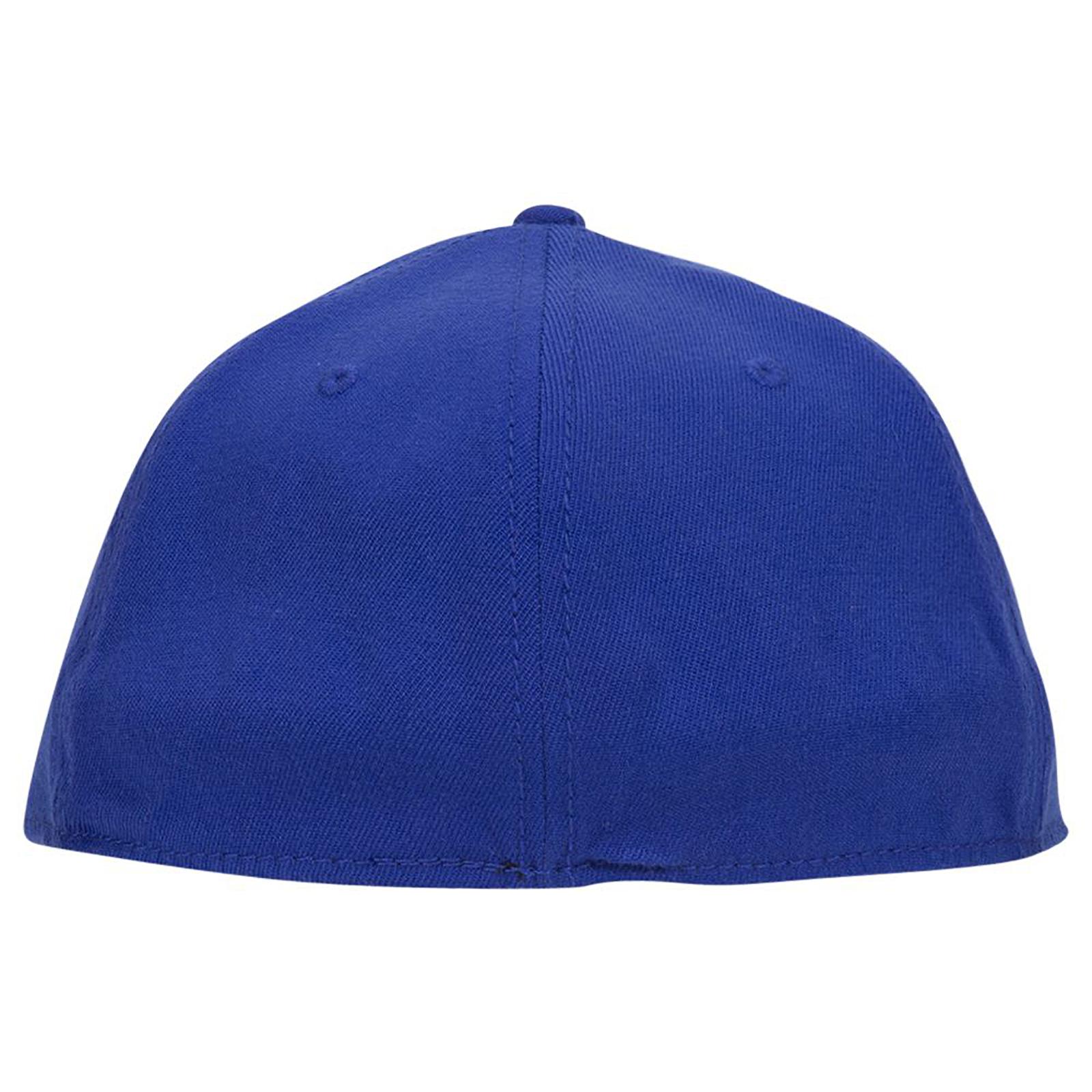 13-1005 OTTO CAP " FLEX" Fitted 6 Panel Mid Profile Baseball Cap - Back Image